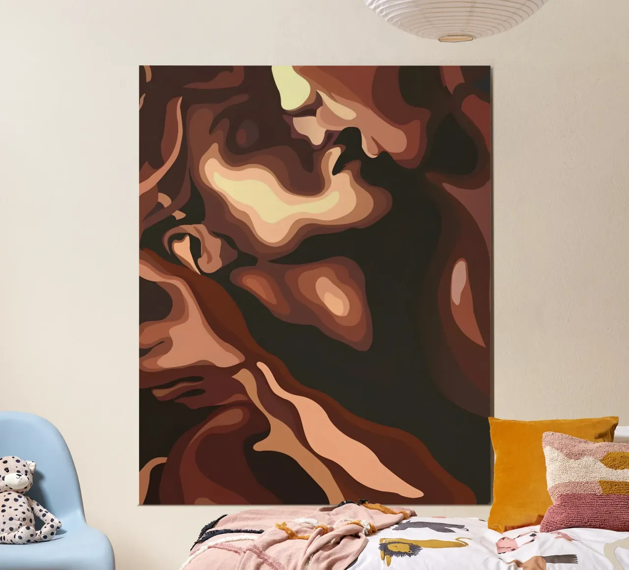 Two Faces in Shadow poster da luxi&lace