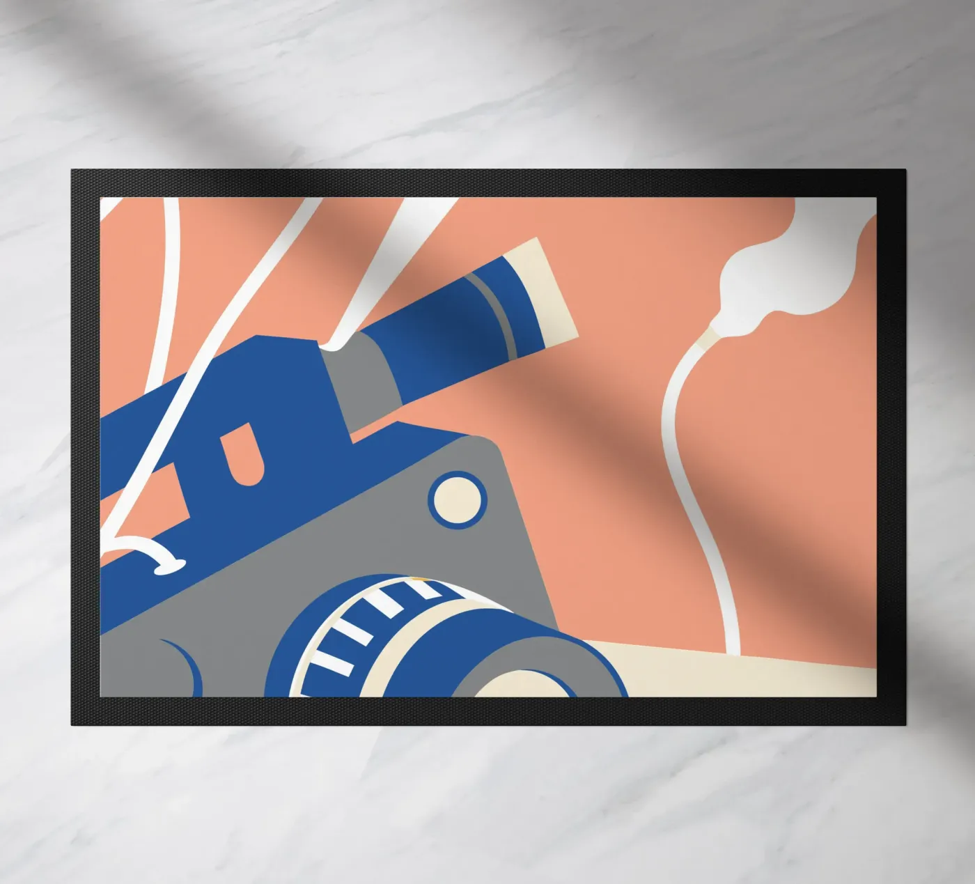 Professionele camera deurmat van Jurshopp