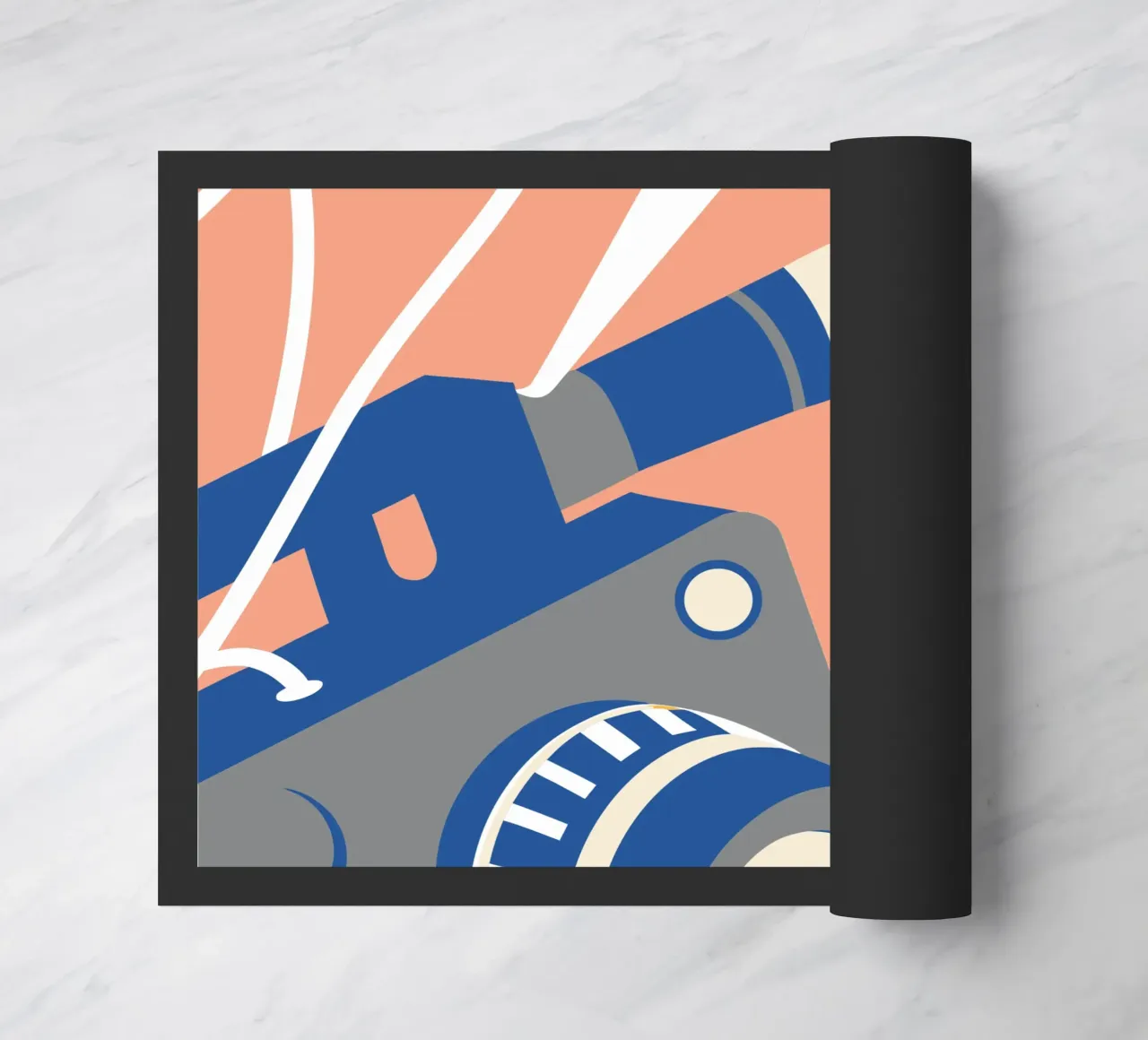 Professionele camera deurmat van Jurshopp