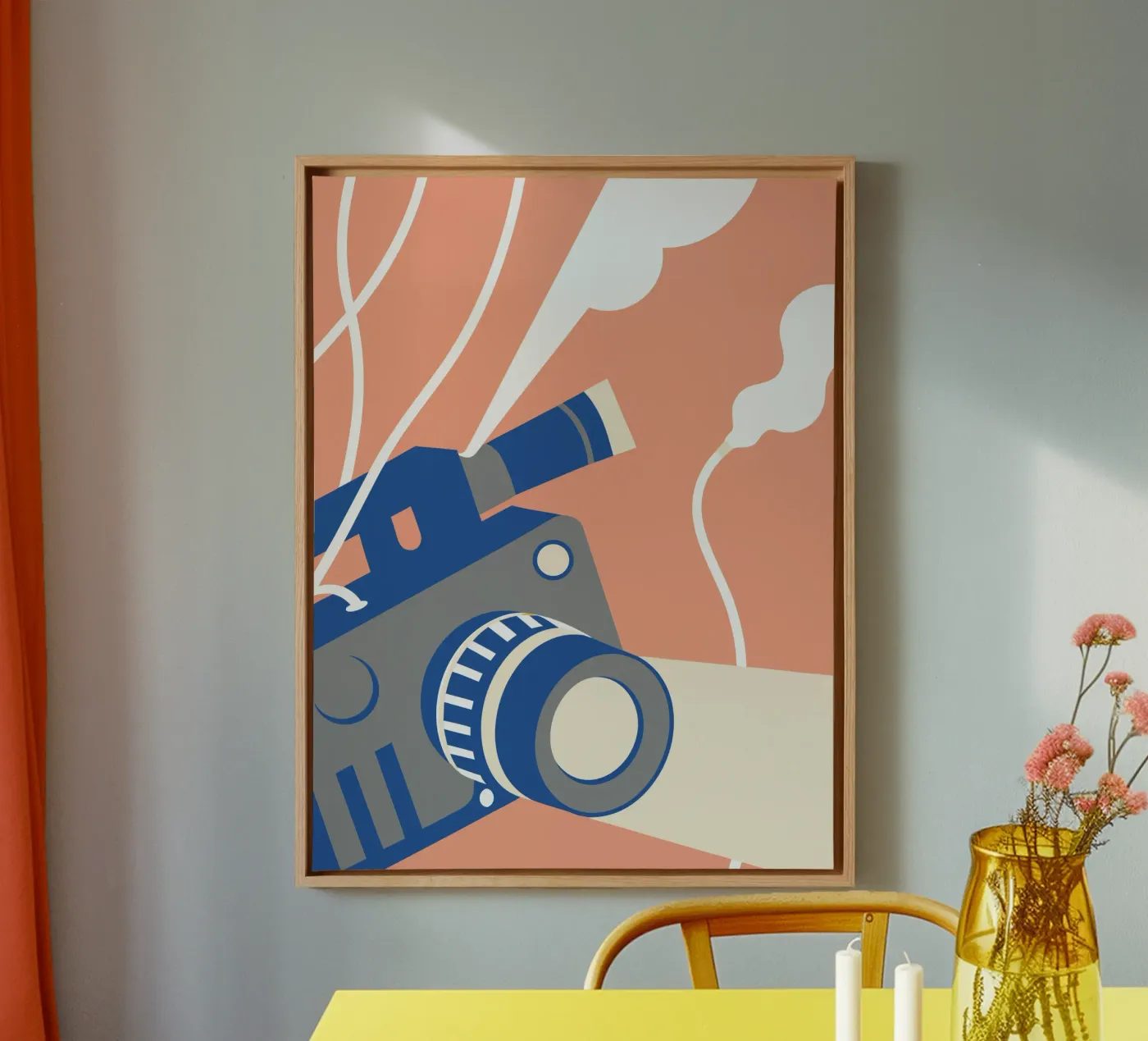 Fotocamera professionale tela da Jurshopp