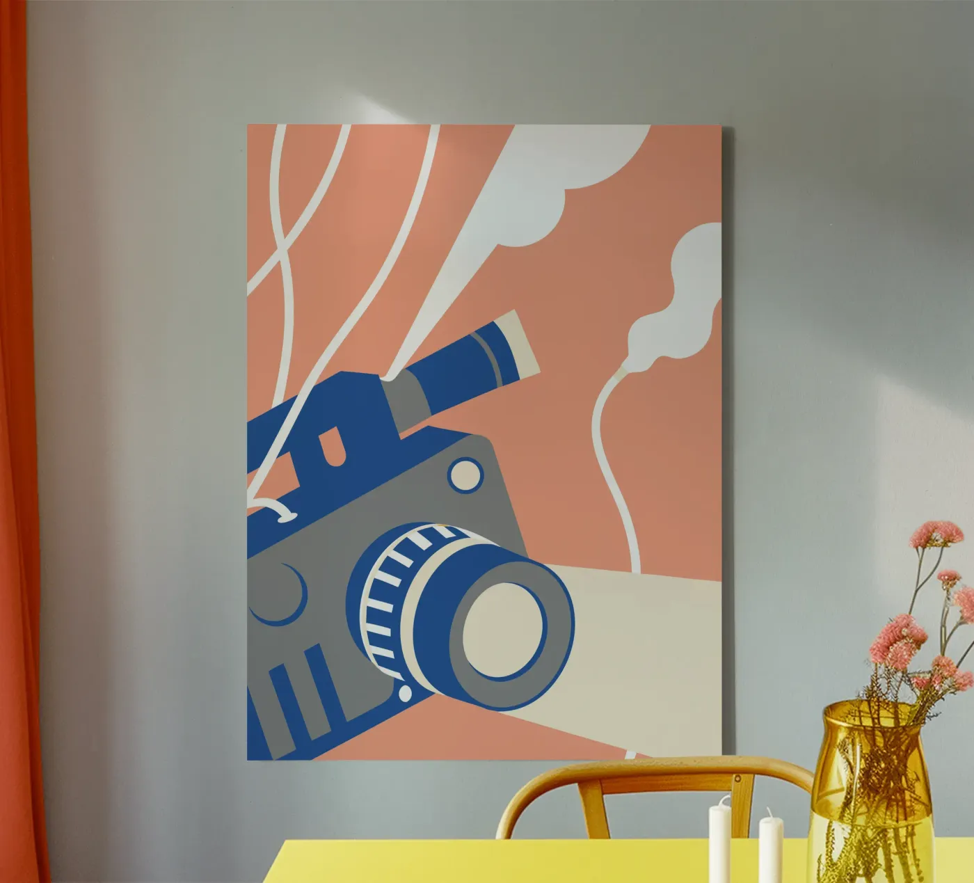 Fotocamera professionale tela da Jurshopp