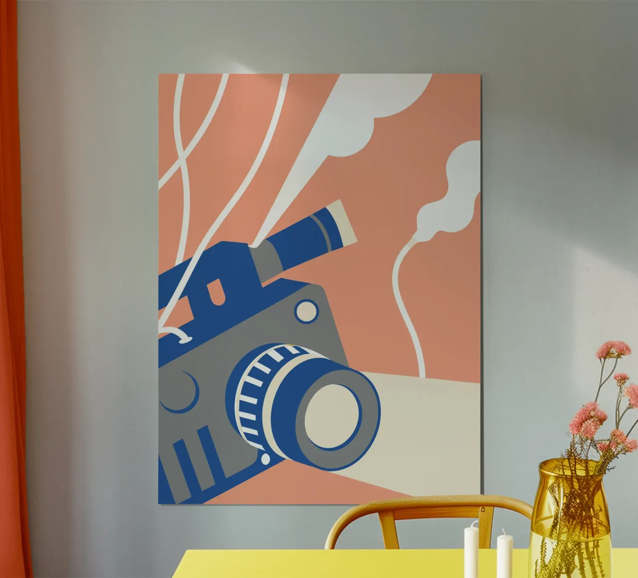 Professionele camera poster van Jurshopp