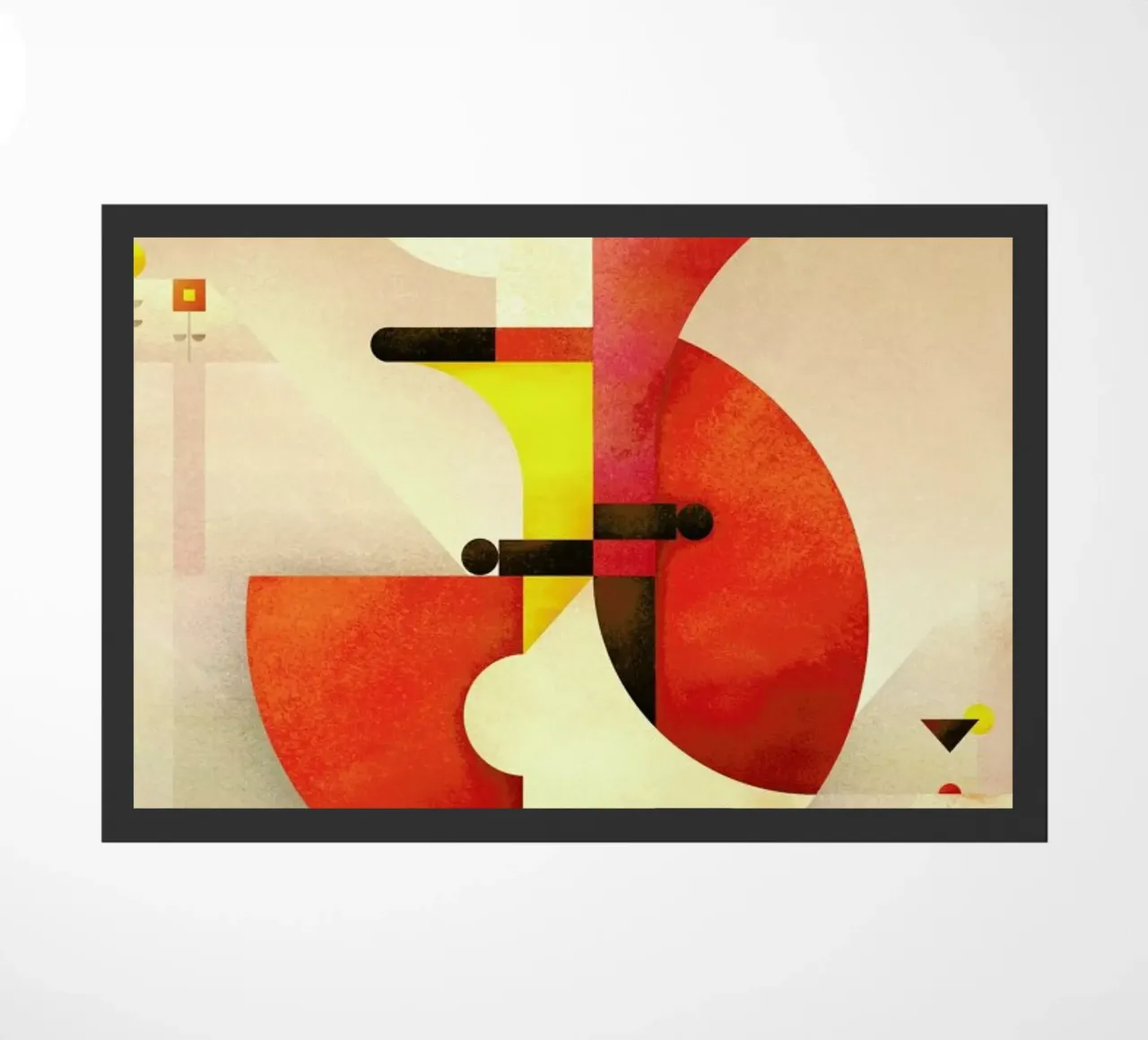 Jazzman Fußmatte von Antony Squizzato