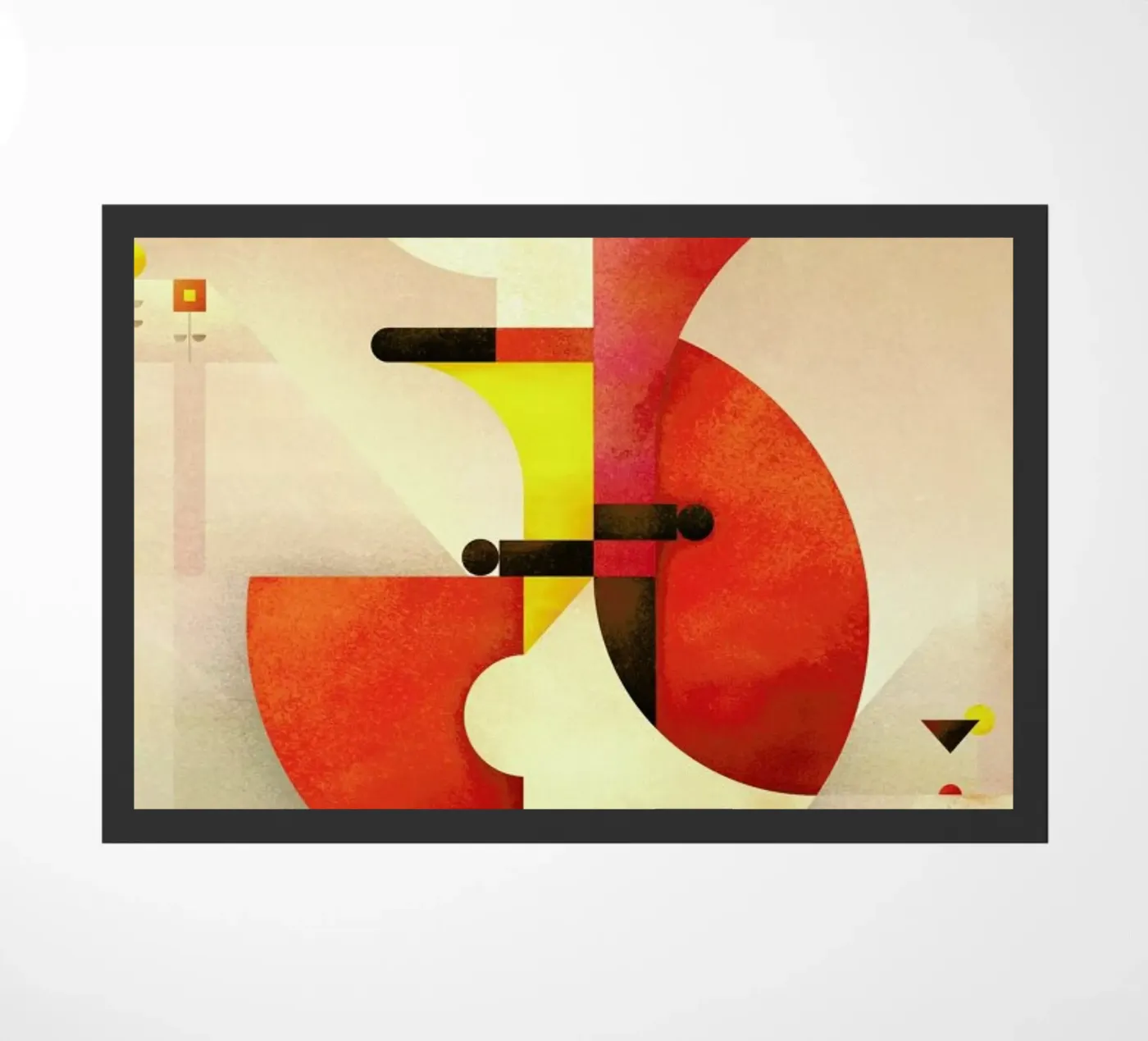 Jazzman Fußmatte von Antony Squizzato