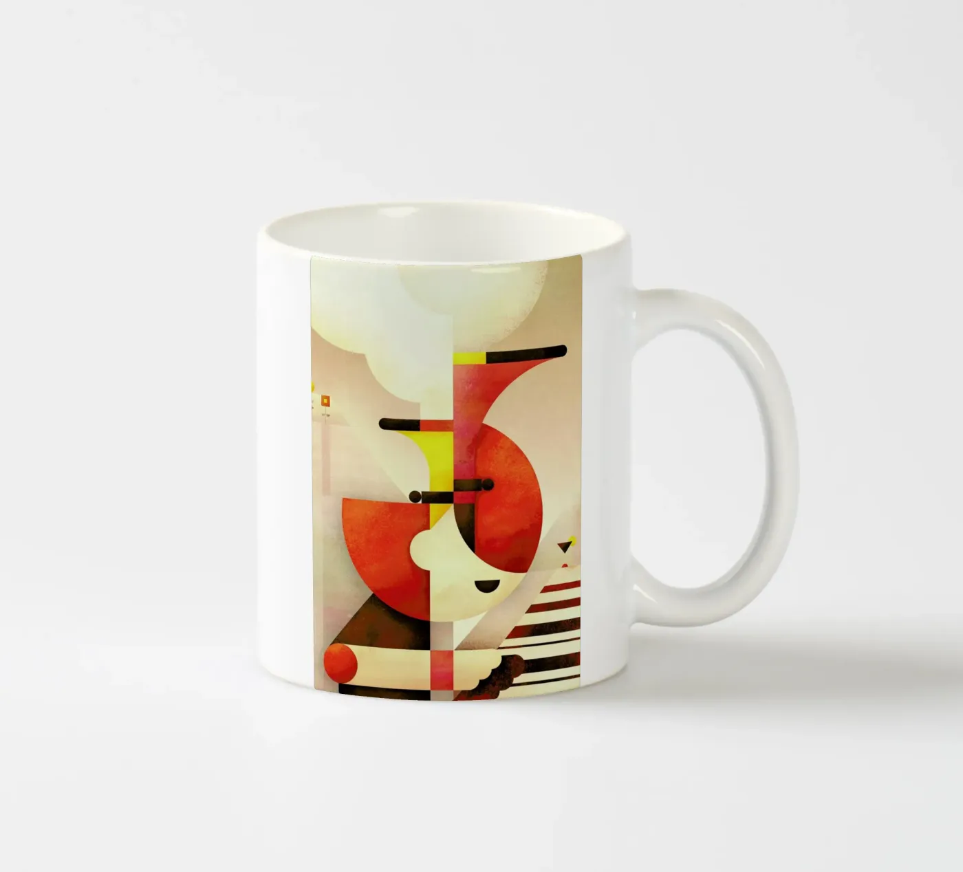 Jazzman ceramic mug by Antony Squizzato