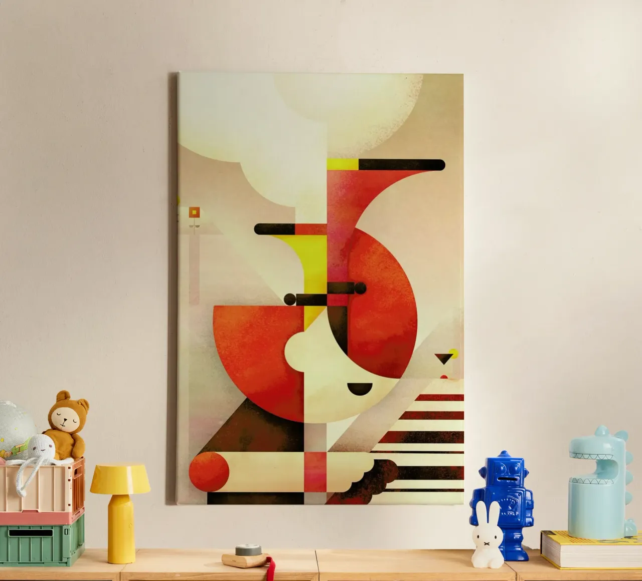 Jazzman canvas by Antony Squizzato