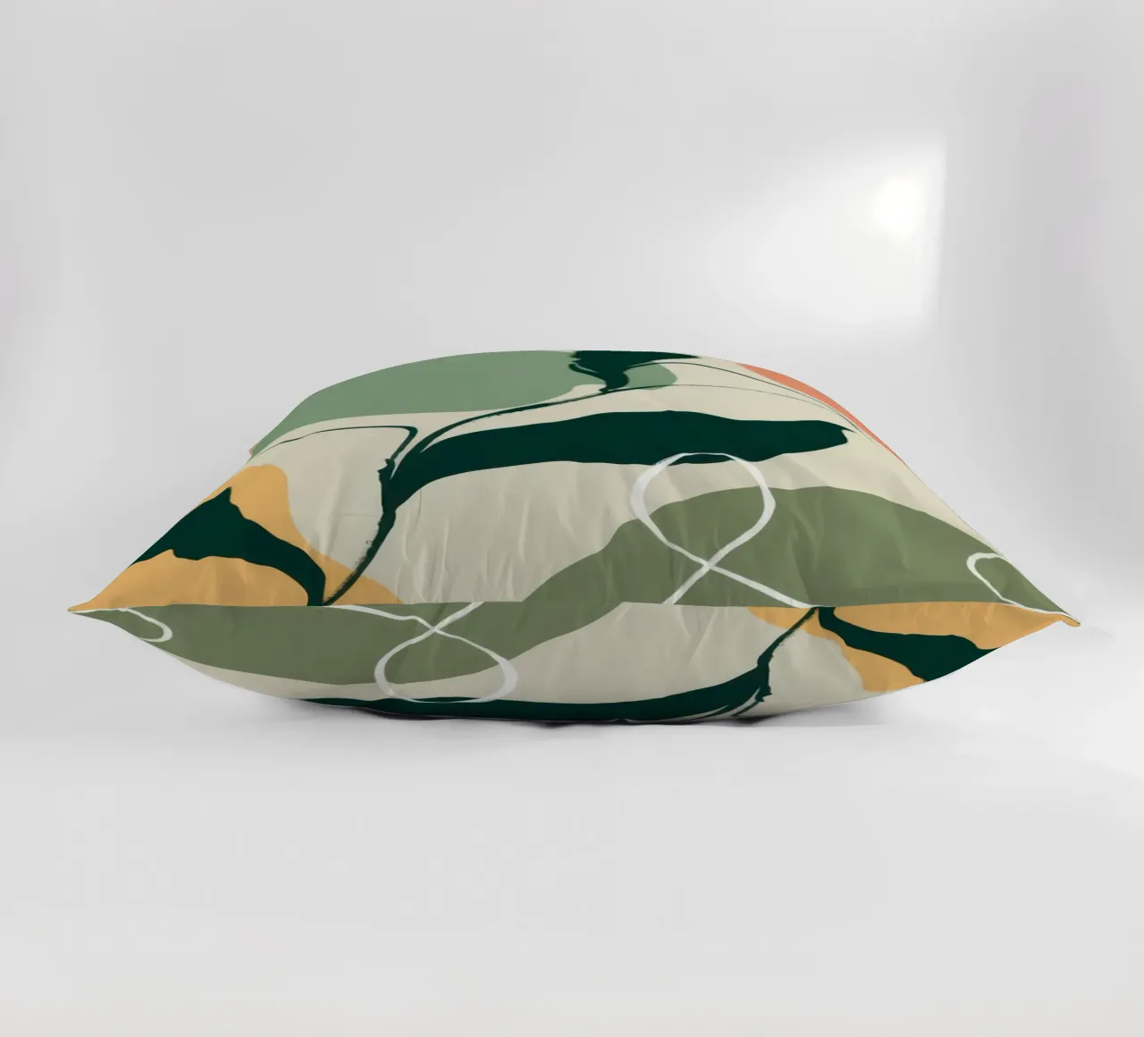 Schizzo botanico lineare cuscino da Sky Velour