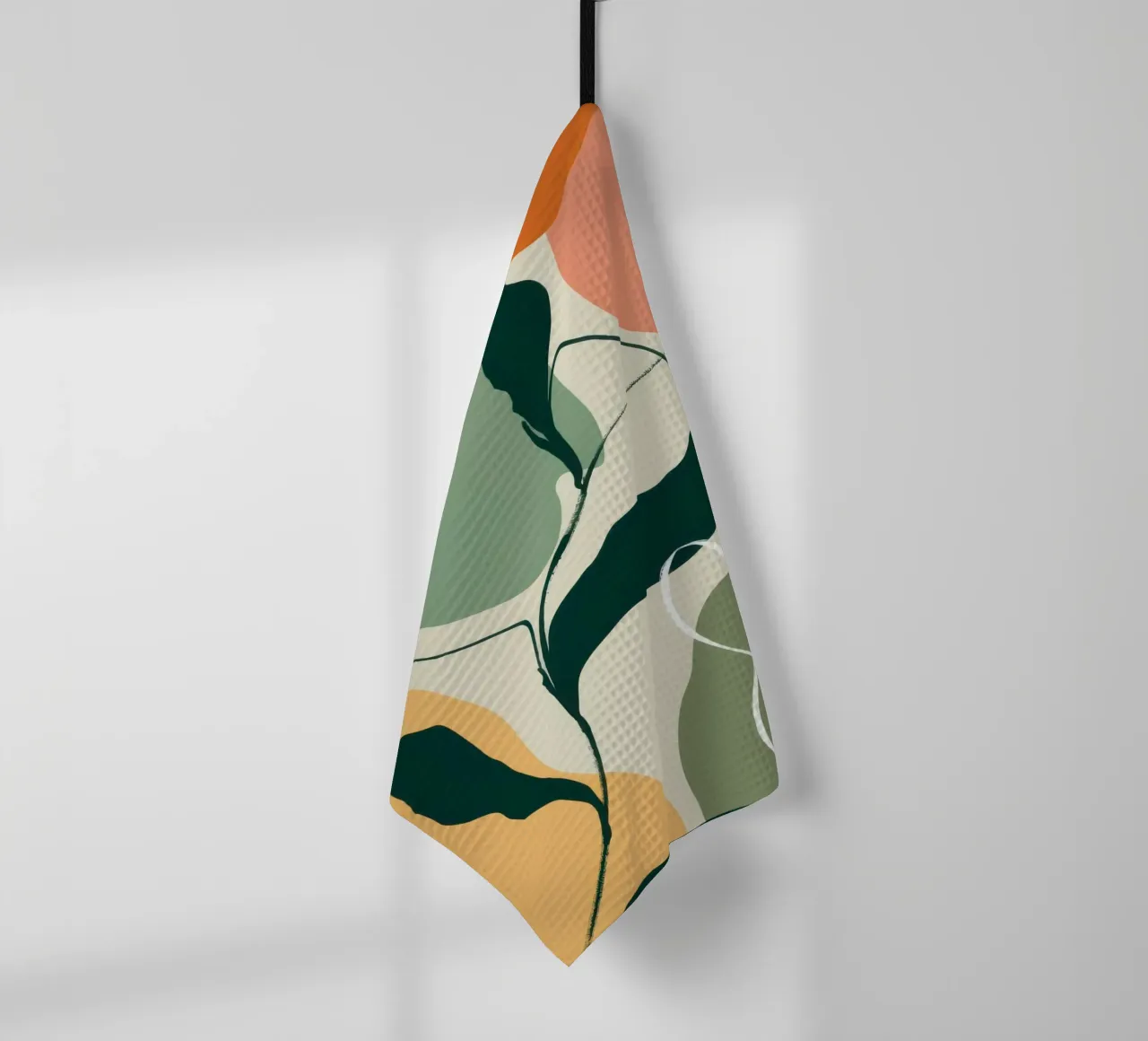 Schizzo botanico lineare canovaccio da cucina da Sky Velour