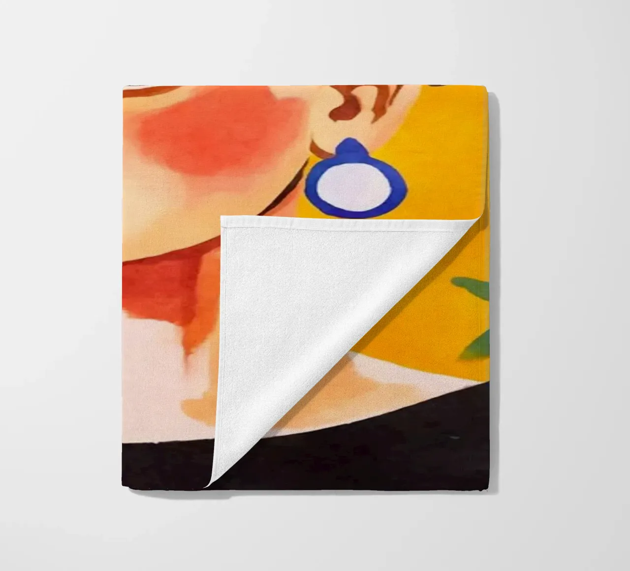 I fiori della resilienza: Un ritratto del coraggio artistico telo mare da Andrea Haase Modern Home