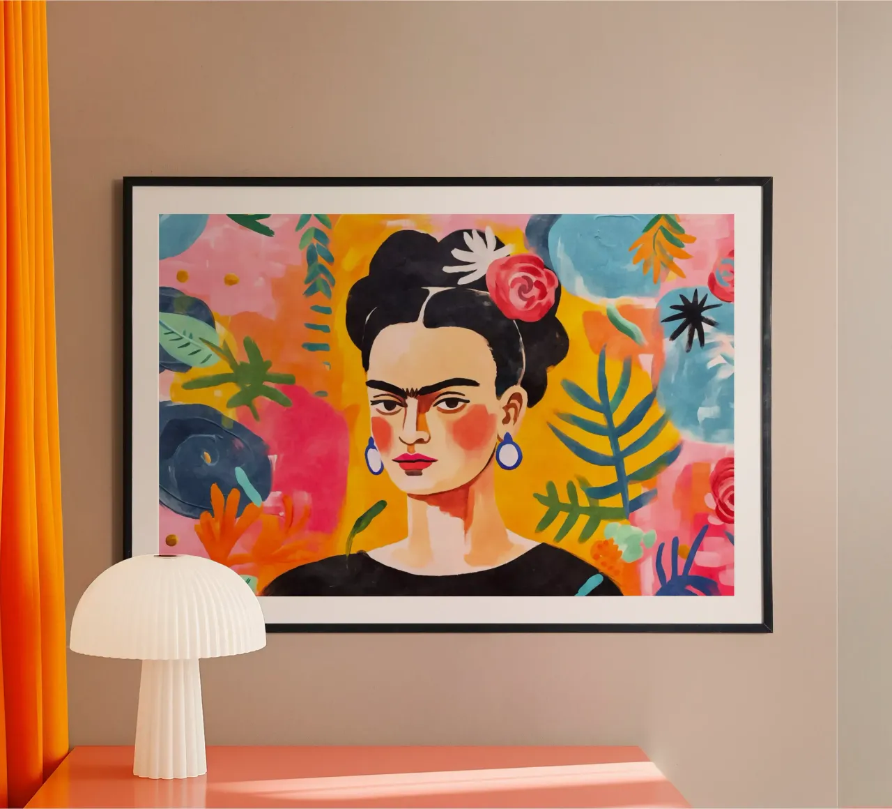 I fiori della resilienza: Un ritratto del coraggio artistico carta hahnemühle da Andrea Haase Modern Home