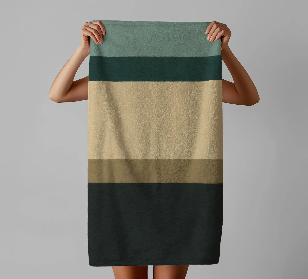 Abstract Color Blocks towel by Life of Pie