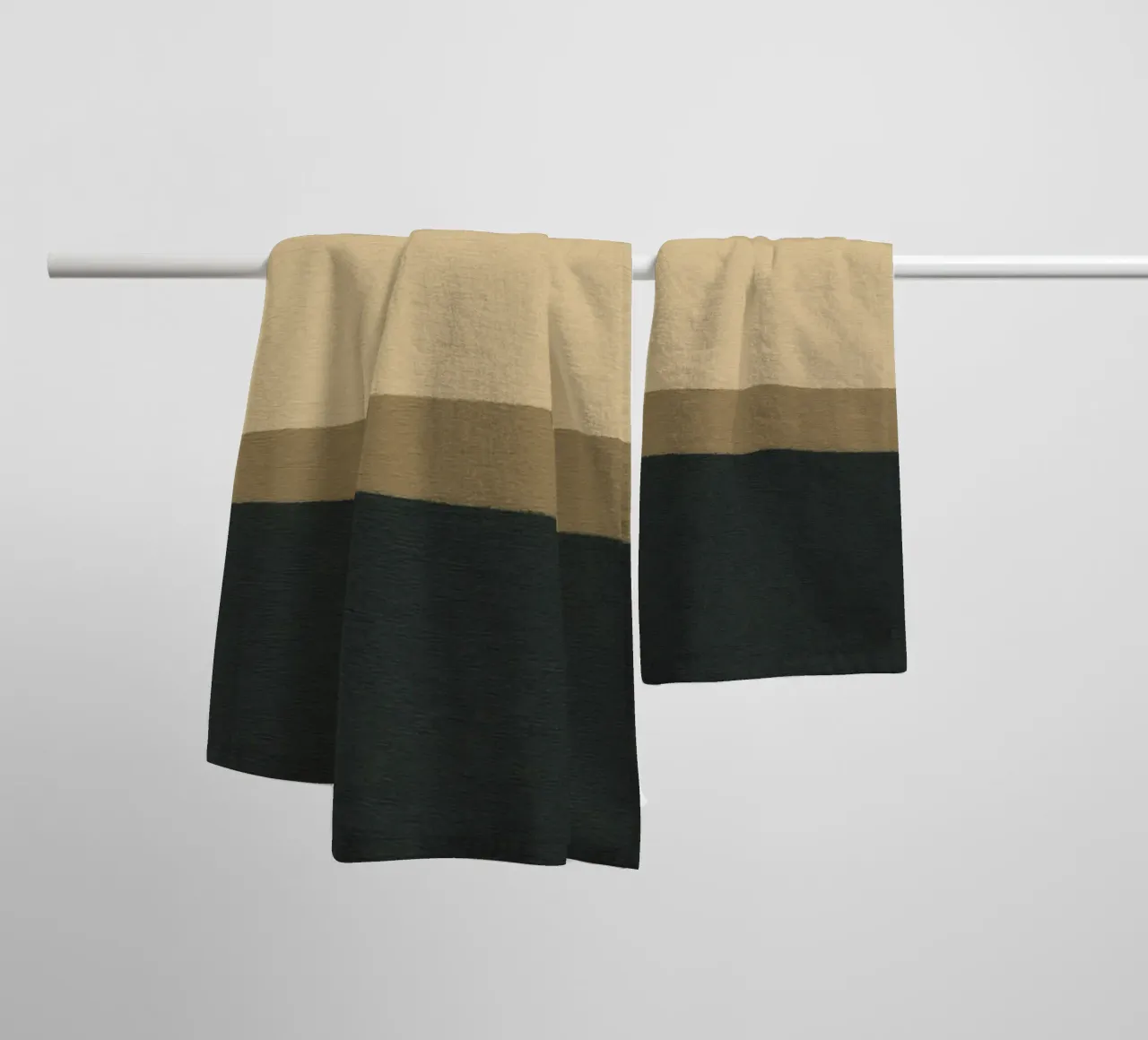 Abstract Color Blocks towel by Life of Pie