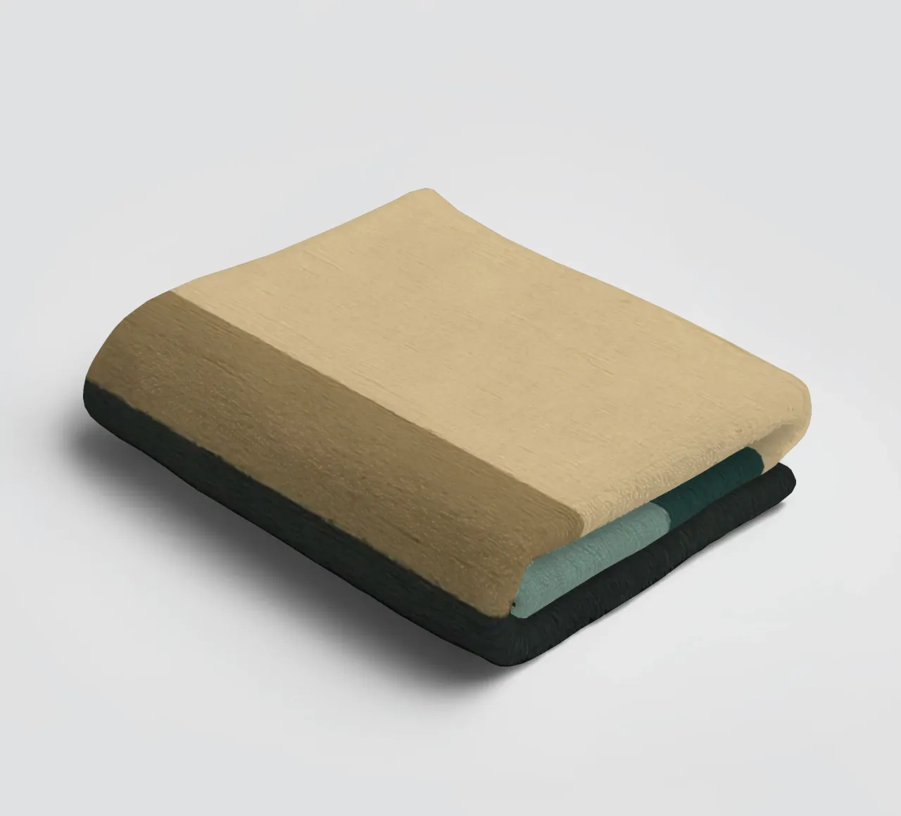 Abstract Color Blocks towel by Life of Pie