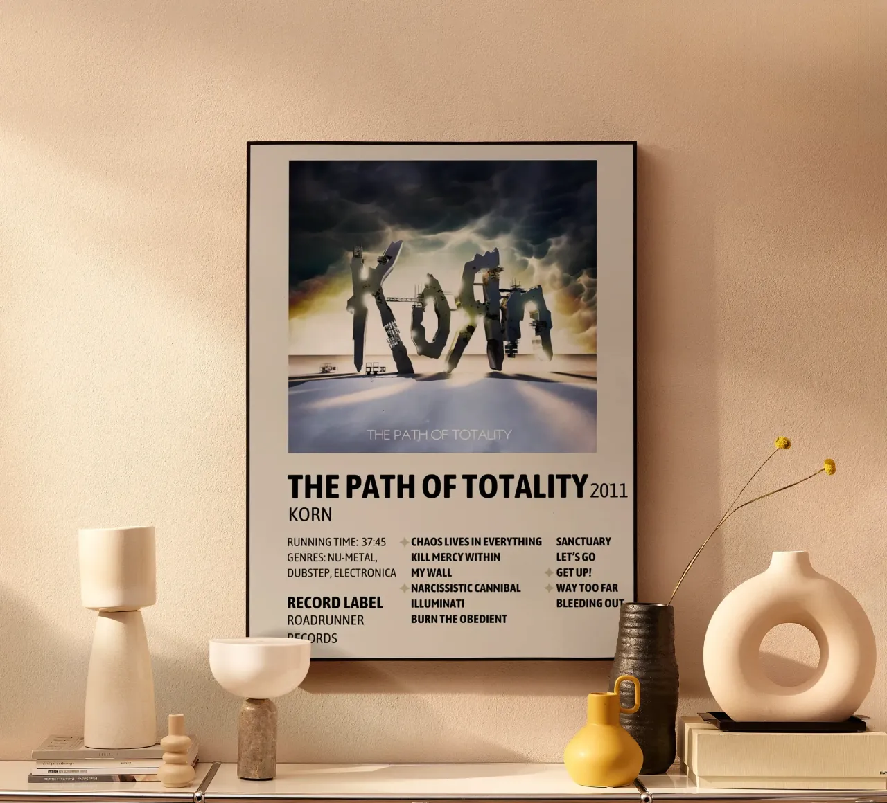 Korn The Path Of Totality Tracklists plexiglass da Banda Neira