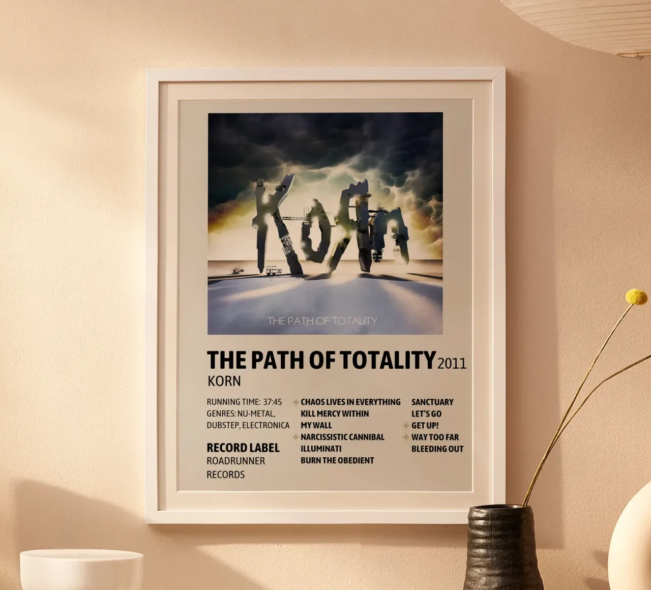 Korn The Path Of Totality Tracklists hahnemühle by Banda Neira