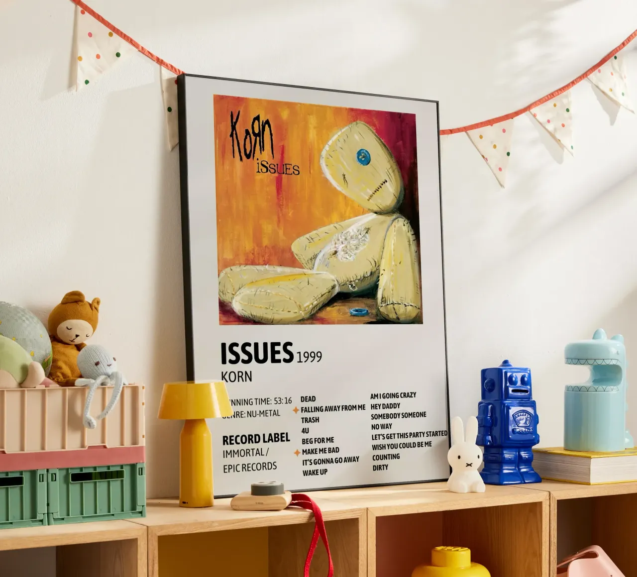 Korn Issues Tracklists pannello forex da Banda Neira