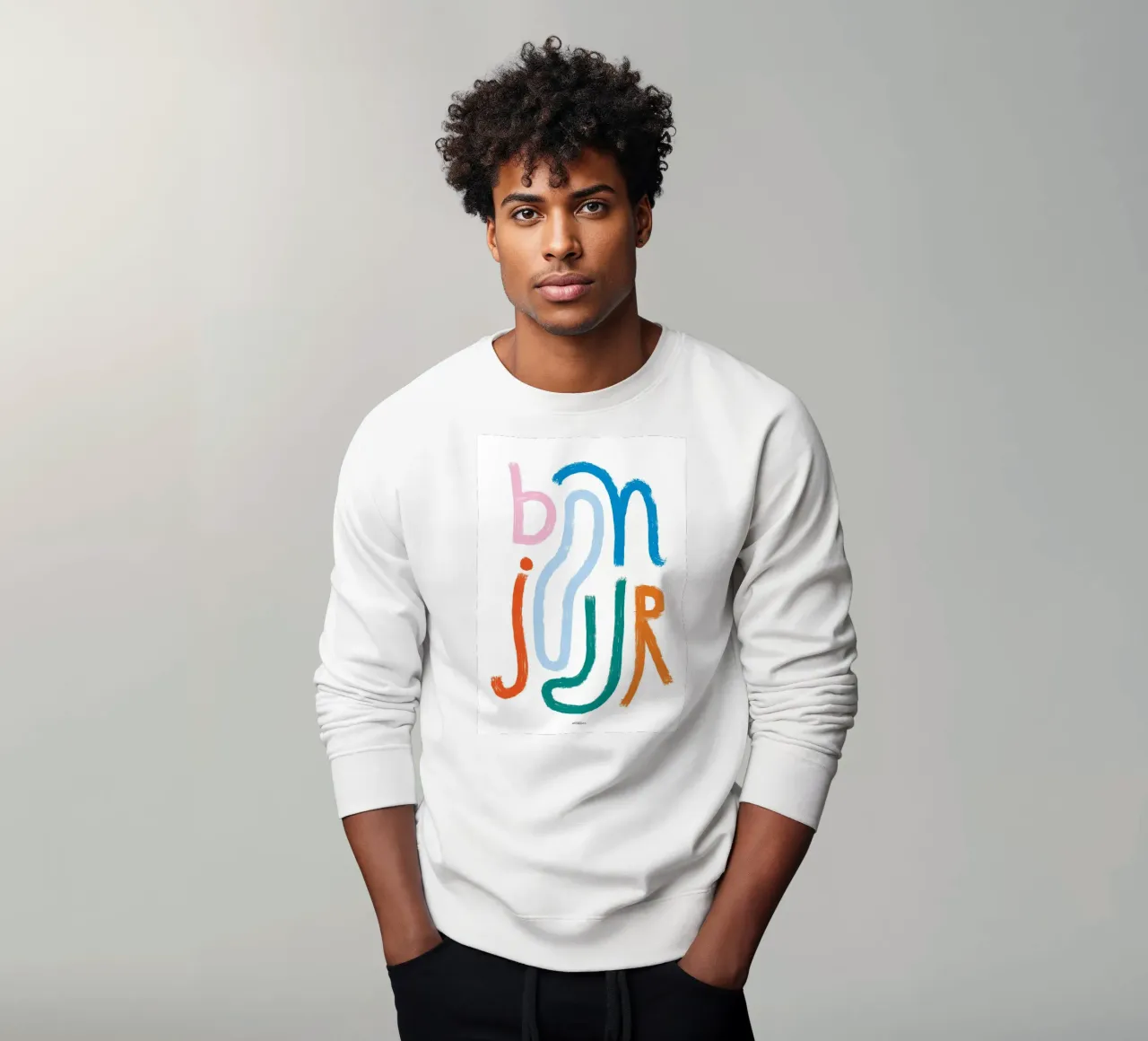 Hallo Sweatshirt von aaron Shop