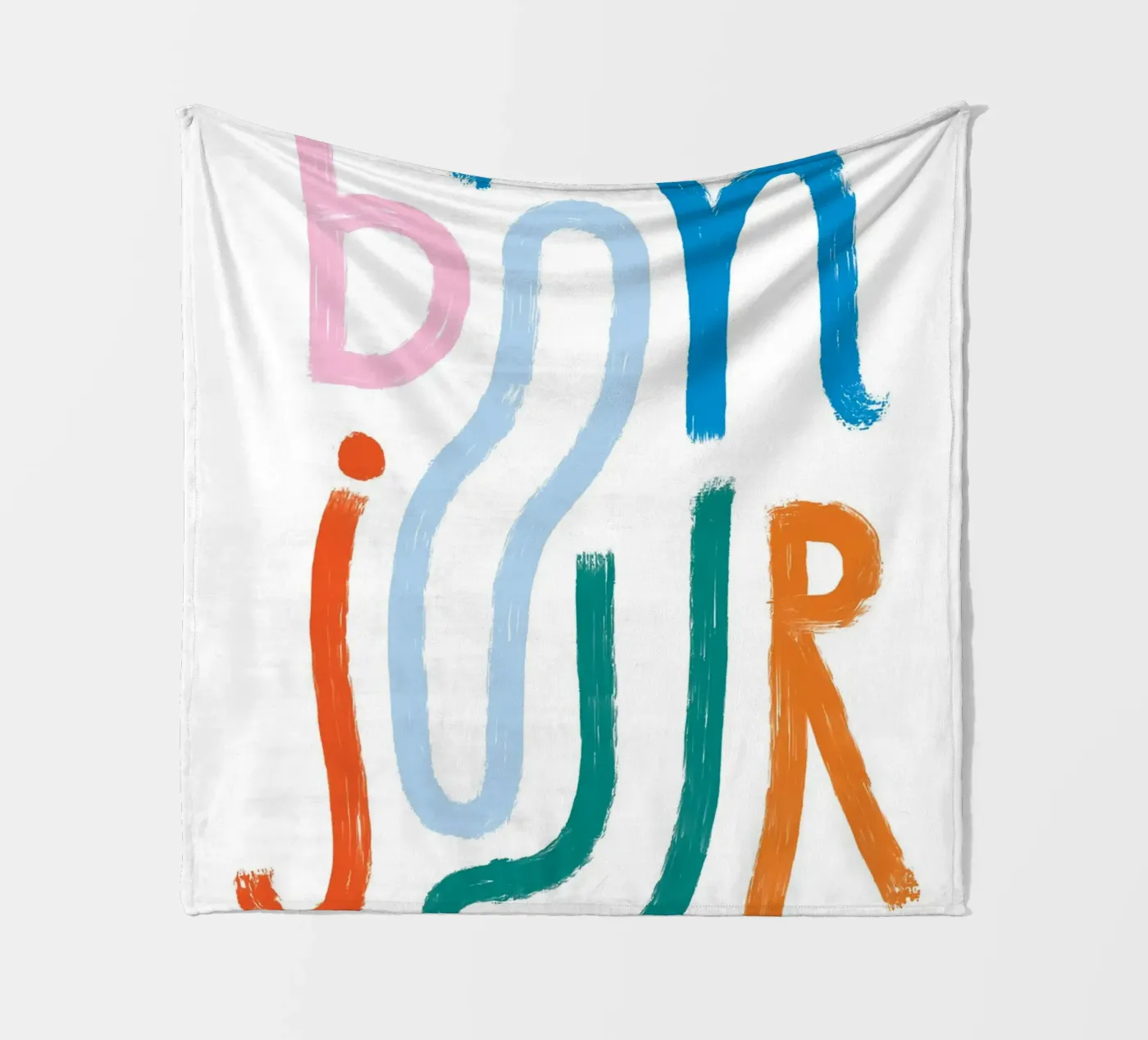 Hello fleece blanket by aaron Shop