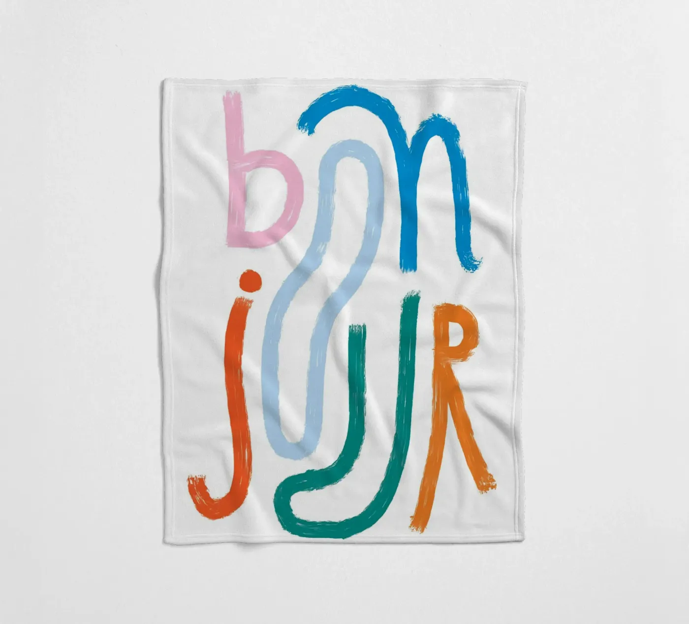 Hello fleece blanket by aaron Shop