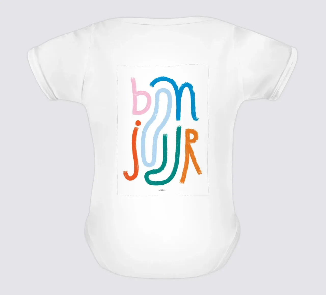 Bonjour body bébé de aaron Shop