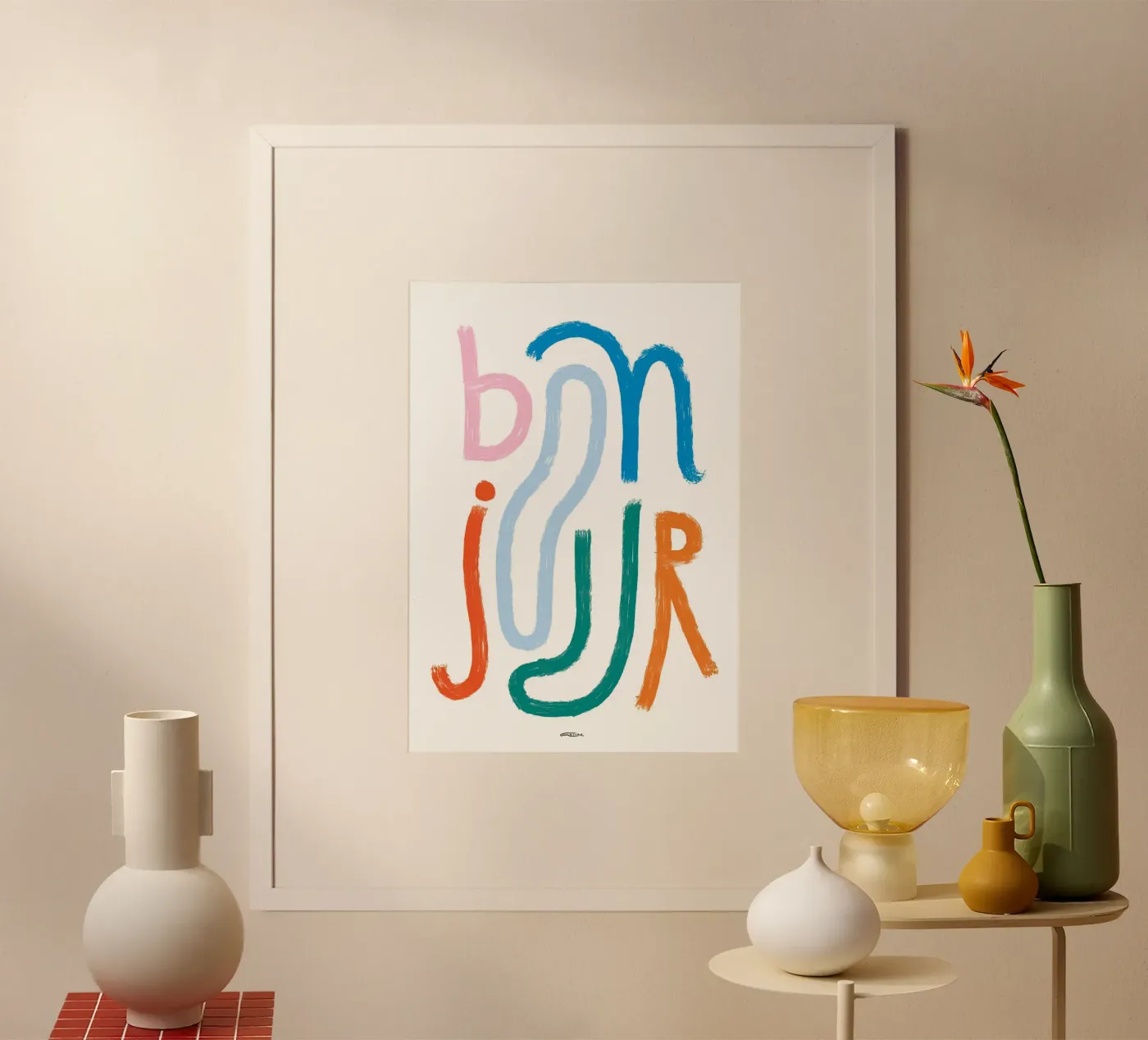 Hello poster by aaron Shop