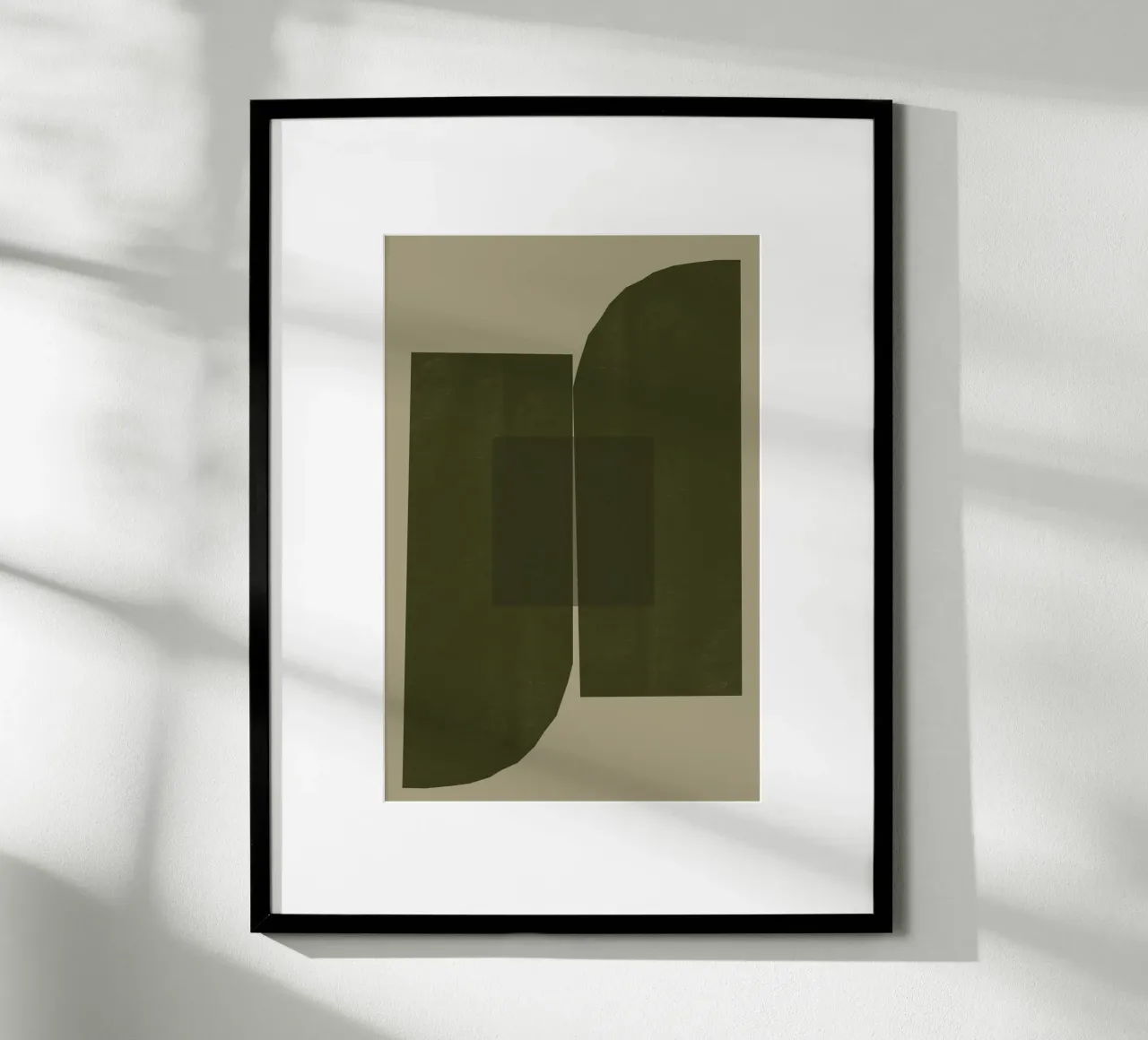 Forme geometriche scure di MIUUS STUDIO carta hahnemühle da Pictufy Winter Warmth