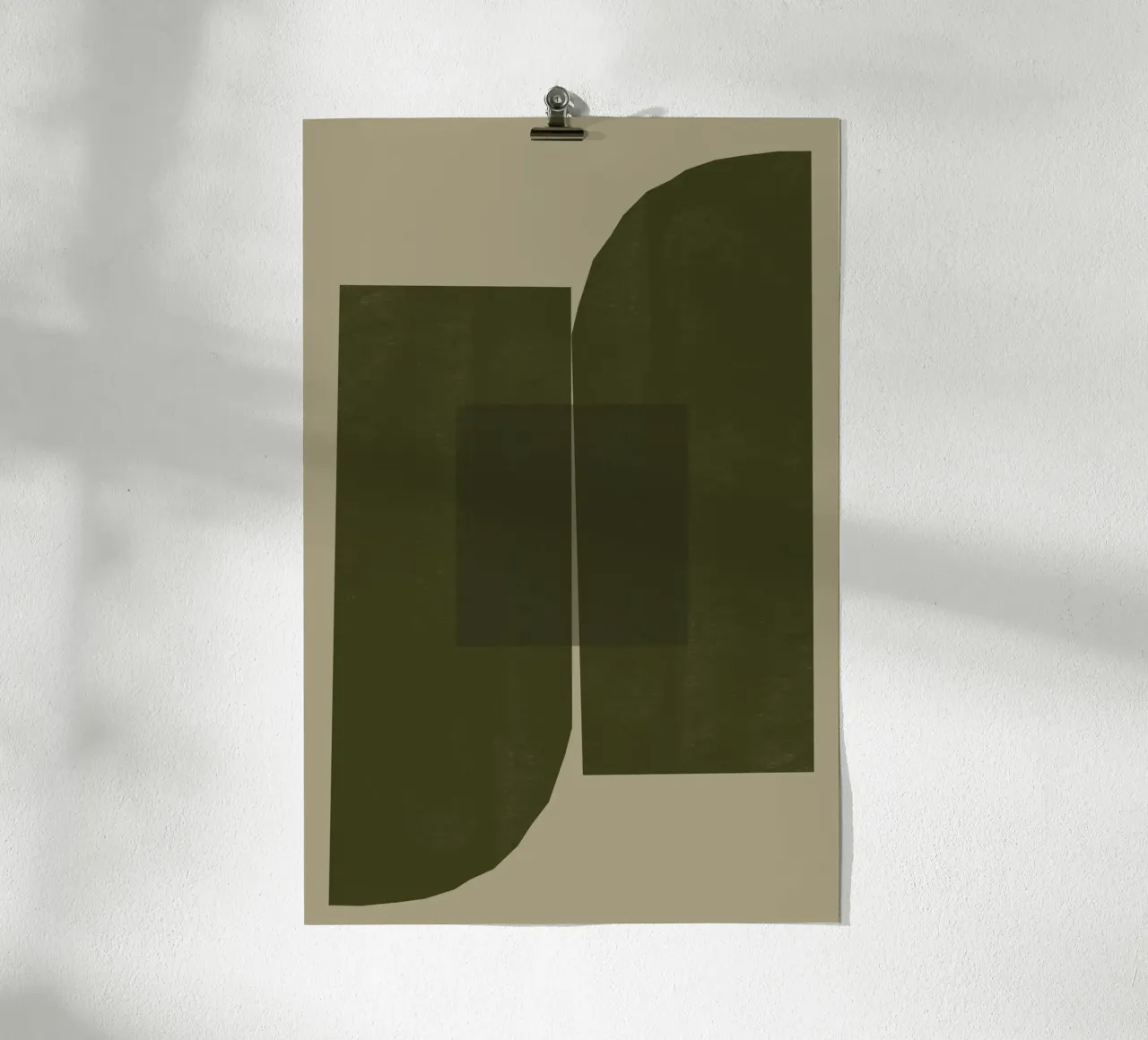 Forme geometriche scure di MIUUS STUDIO carta hahnemühle da Pictufy Winter Warmth