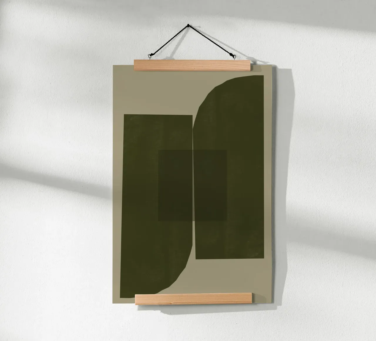 Forme geometriche scure di MIUUS STUDIO carta hahnemühle da Pictufy Winter Warmth