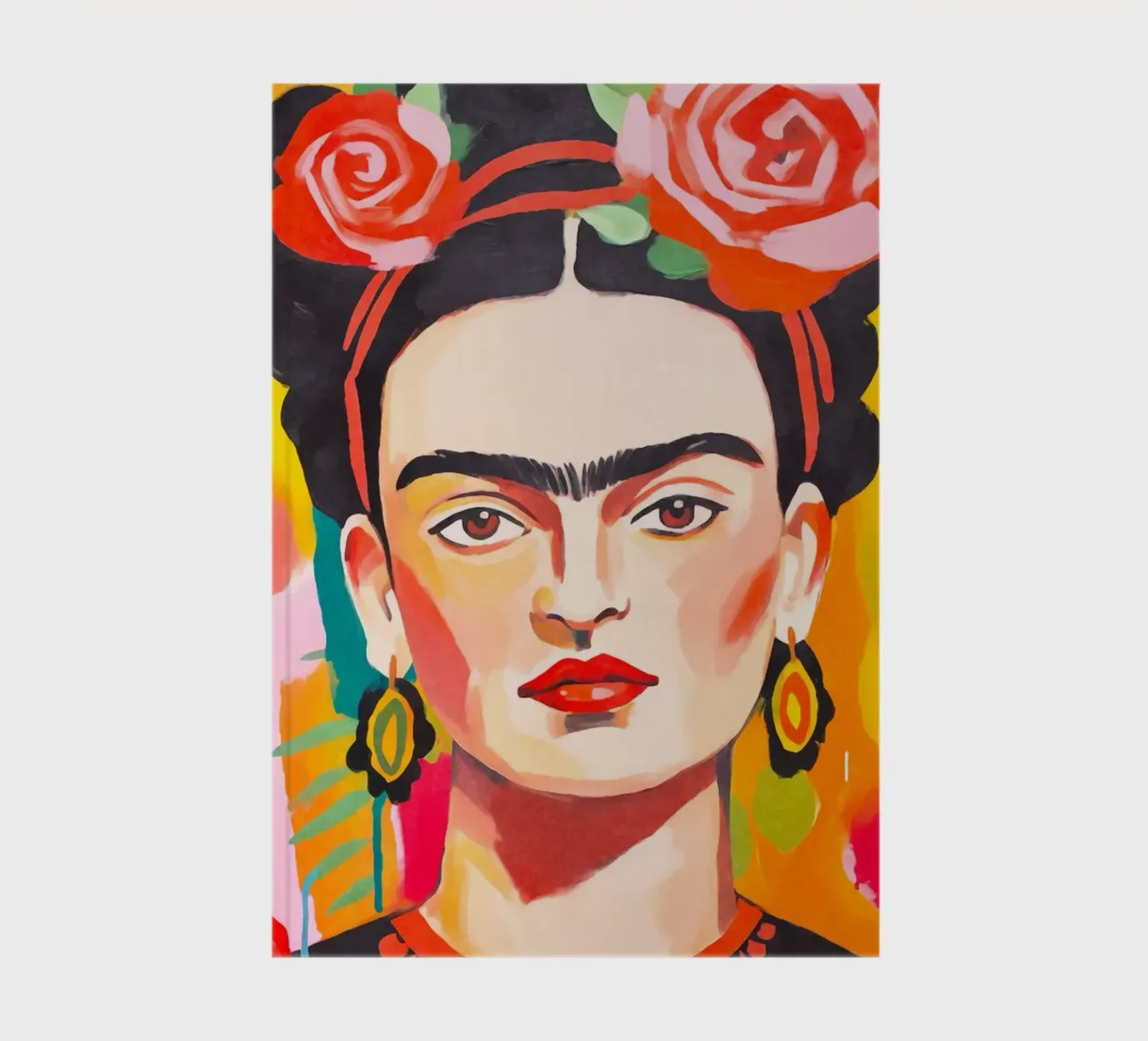 Blooms of Resilience: Hommage to Artistic Courage notebook by Andrea Haase Modern Home
