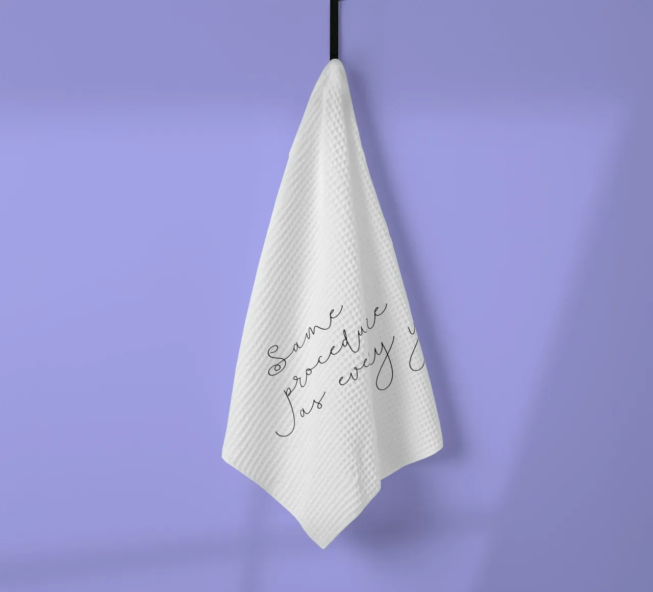 Same procedure as every year | Silvester | Neujahr | Xmas canovaccio da cucina da keinkonzept