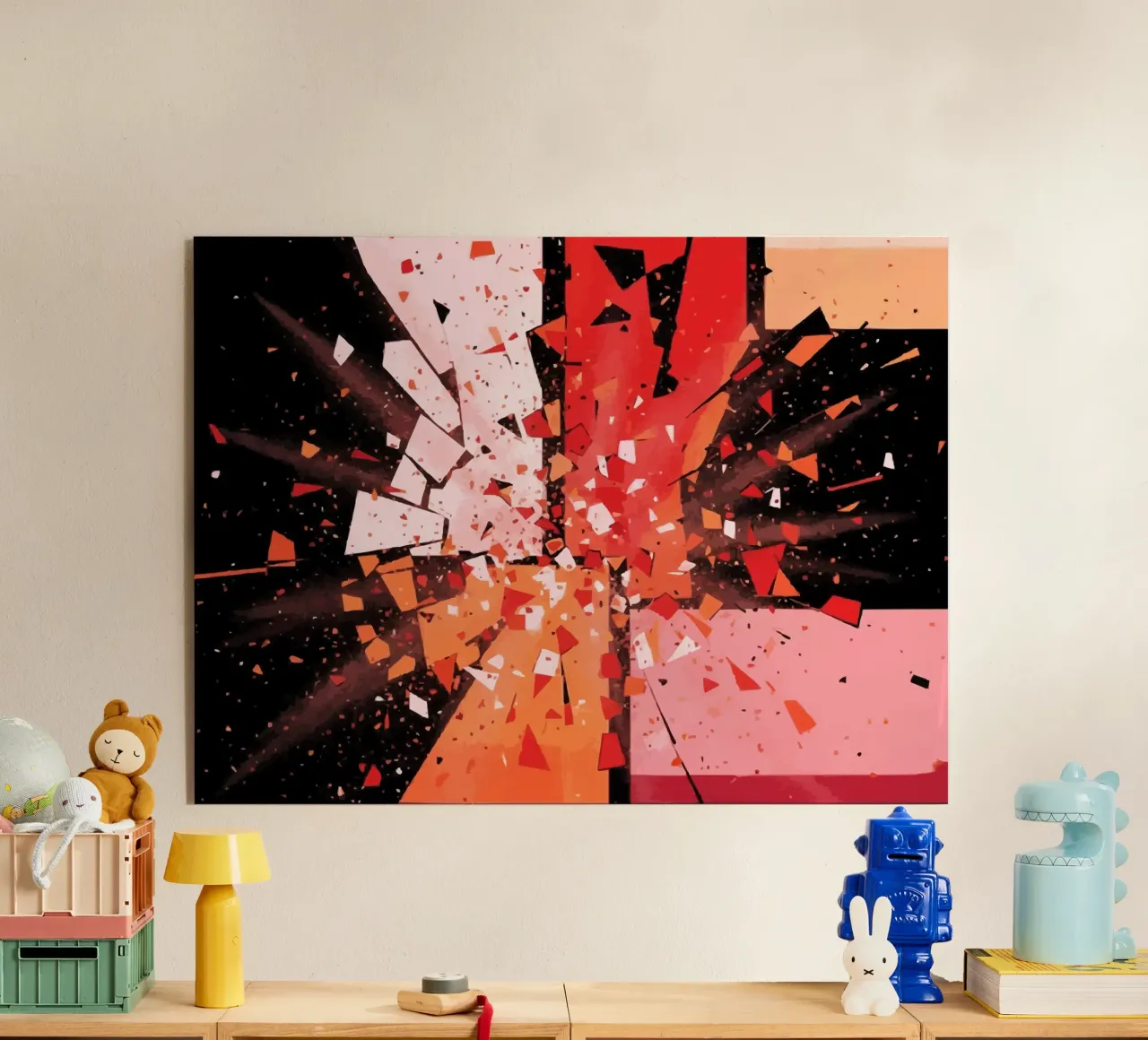 Explosion3 Acryl-Glas von artlodia-Peter Lorenz
