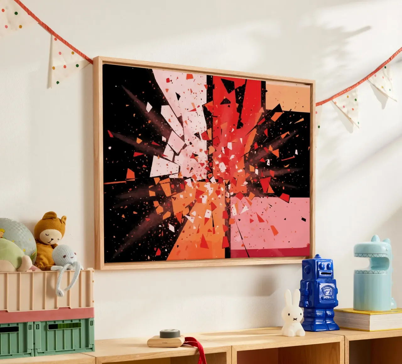 Explosion3 tela da artlodia-Peter Lorenz