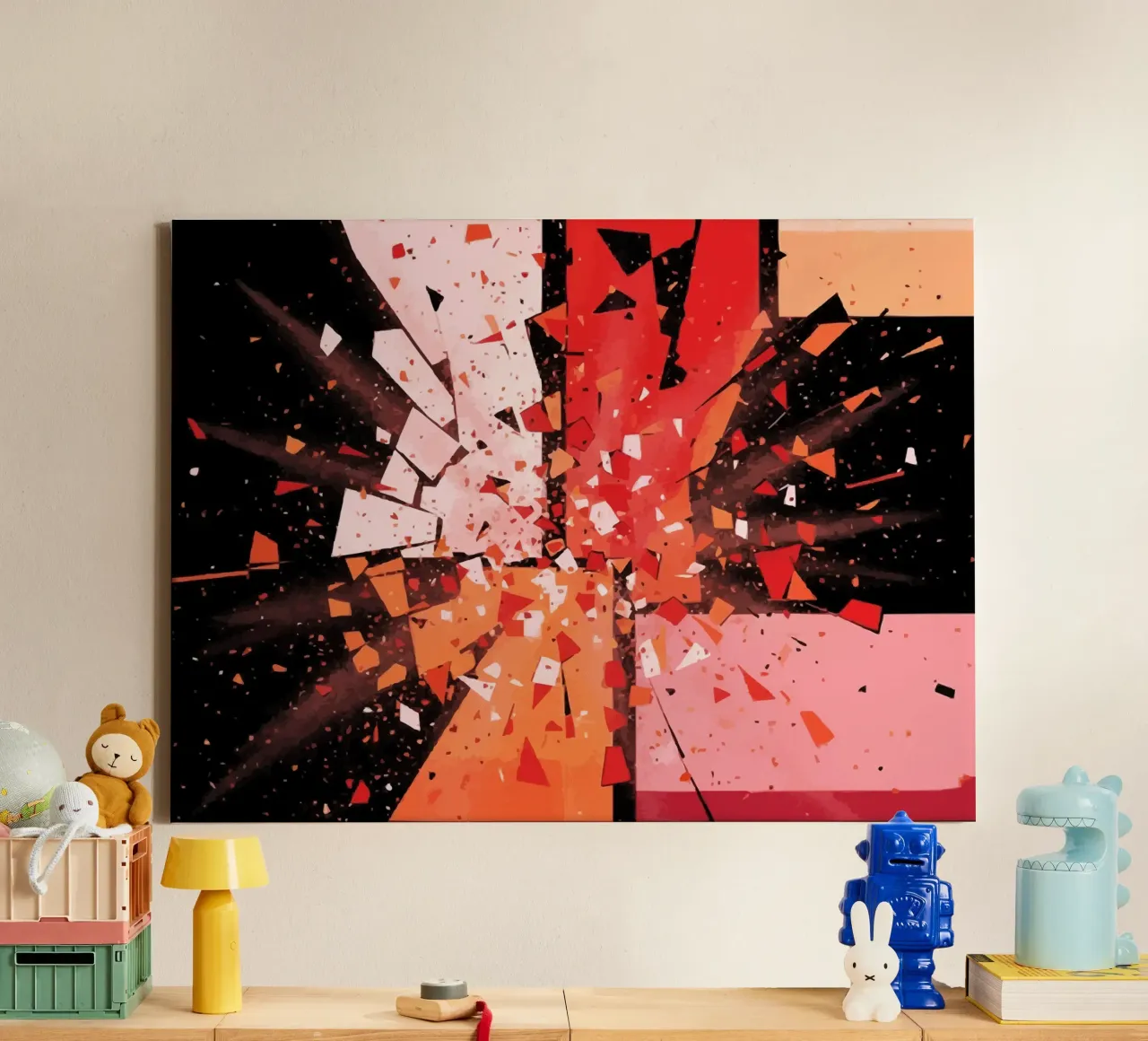 Explosion3 tela da artlodia-Peter Lorenz