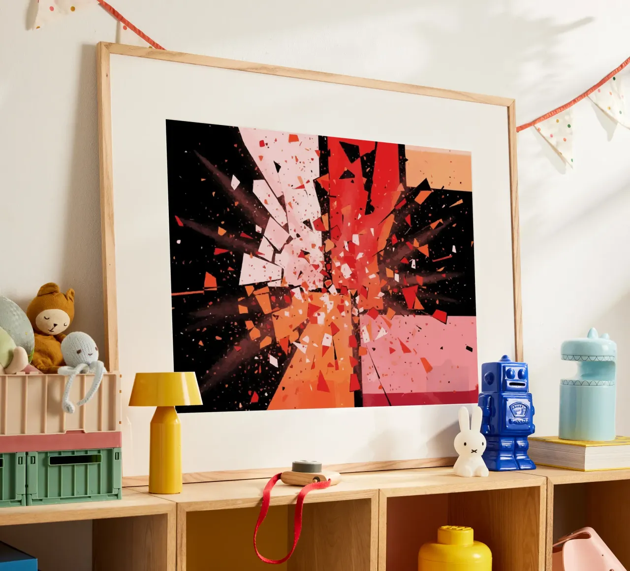 Explosion3 poster de artlodia-Peter Lorenz