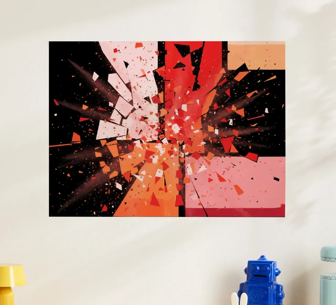 Explosion3 poster de artlodia-Peter Lorenz