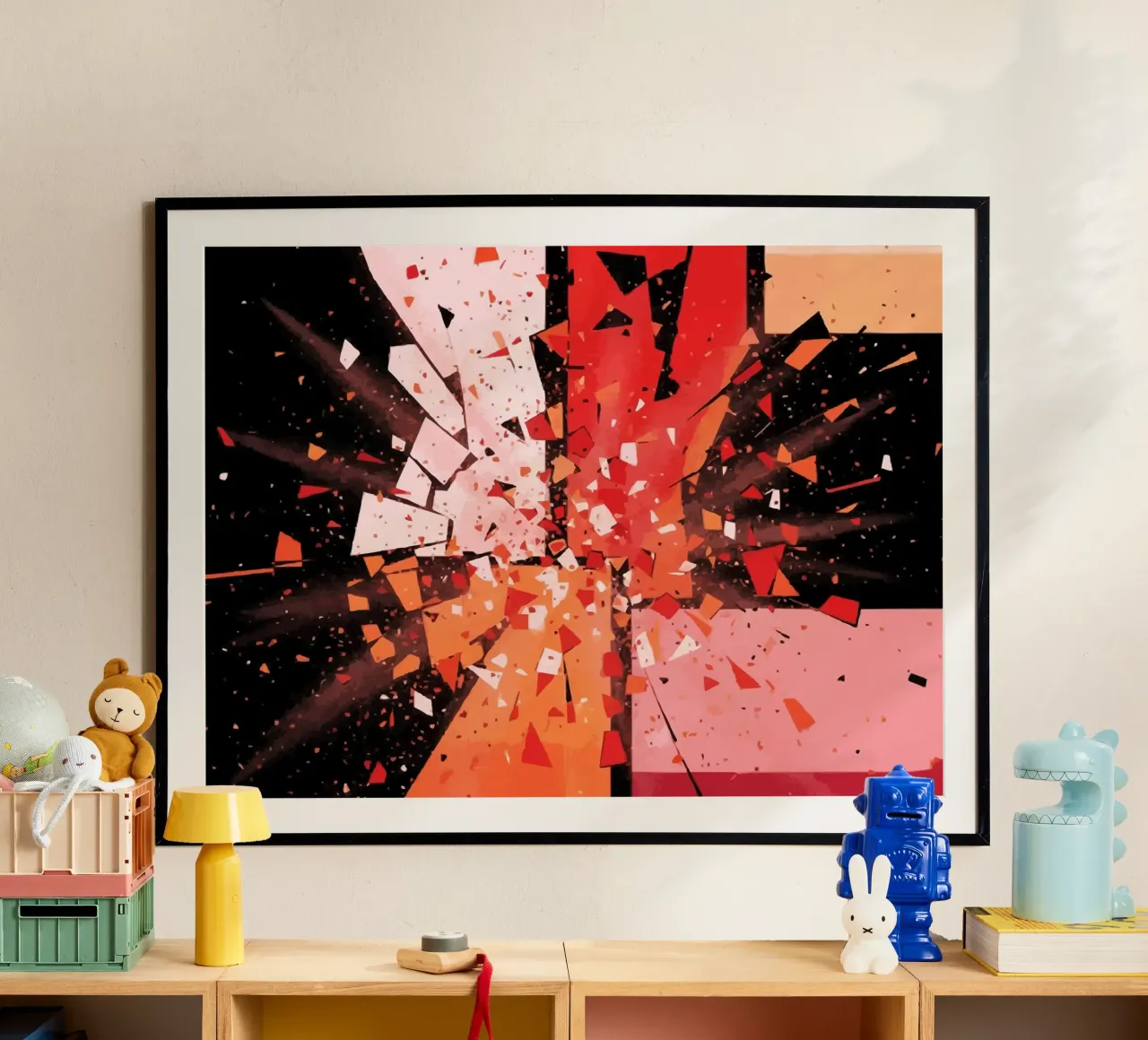 Explosion3 poster de artlodia-Peter Lorenz