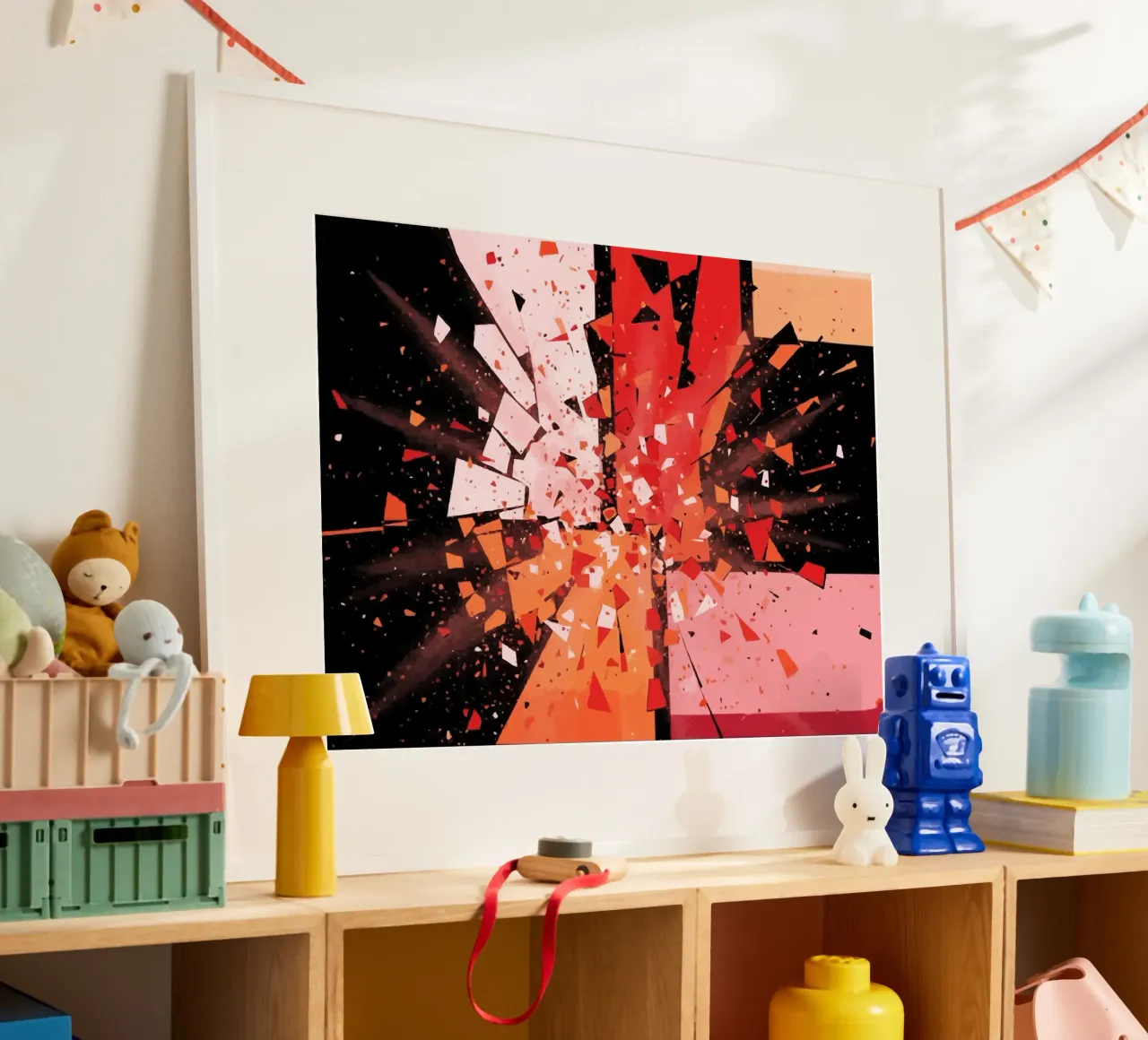 Explosion3 poster de artlodia-Peter Lorenz