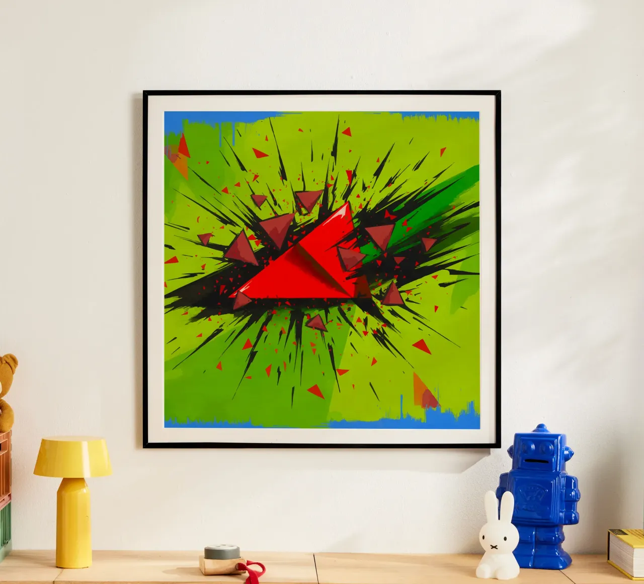 Explosion9 Poster von artlodia-Peter Lorenz