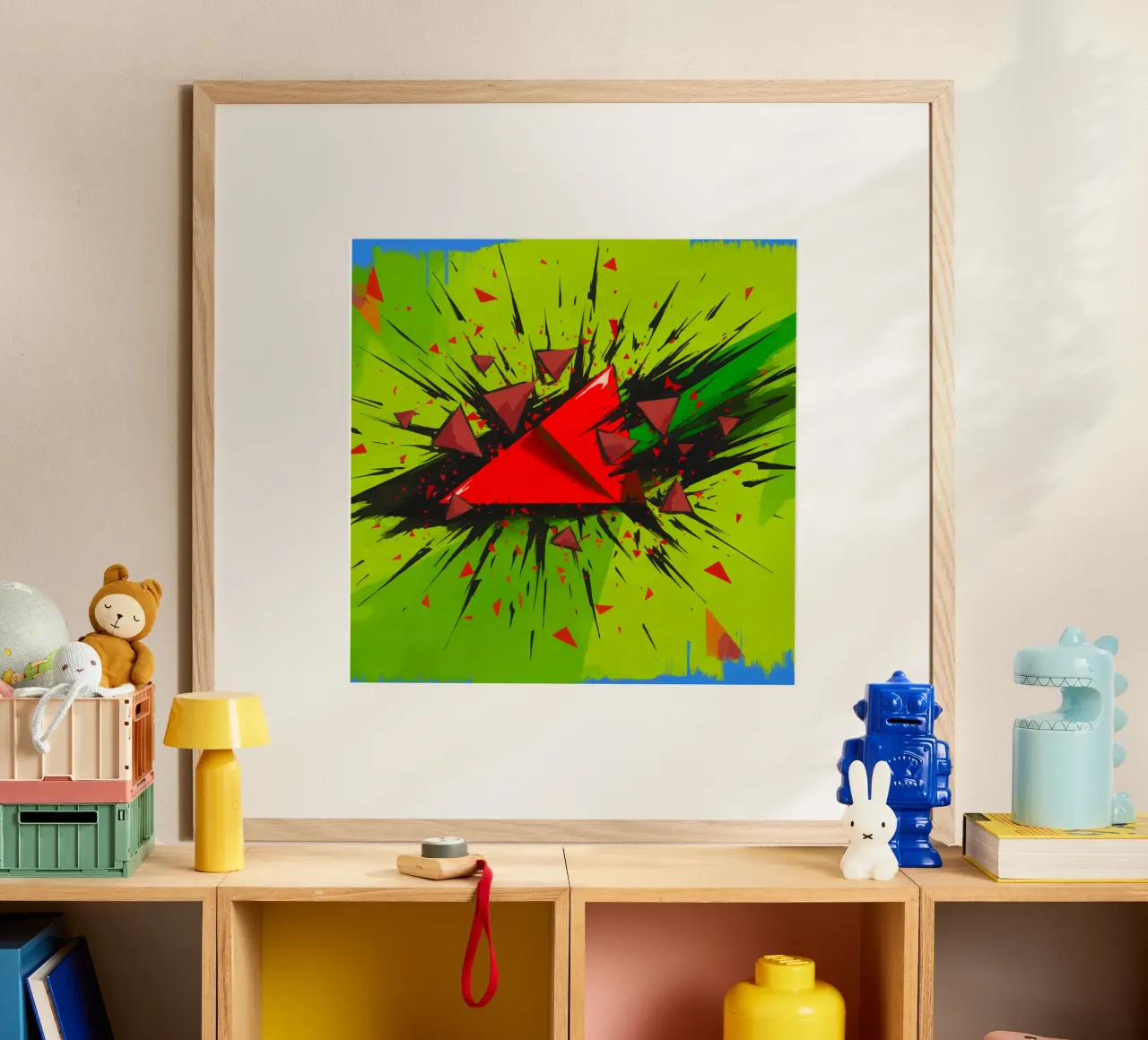 Explosion9 Poster von artlodia-Peter Lorenz