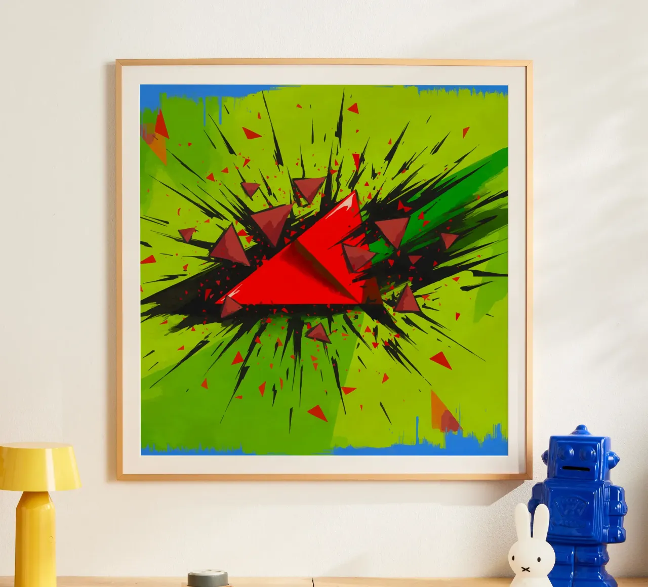 Explosion9 Poster von artlodia-Peter Lorenz