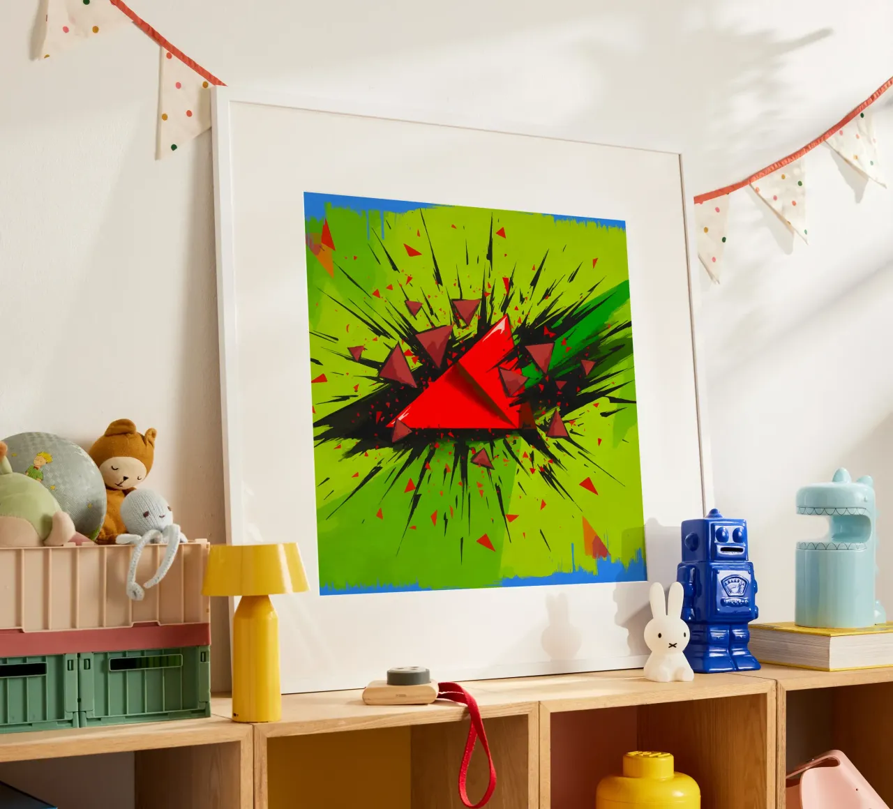 Explosion9 Poster von artlodia-Peter Lorenz