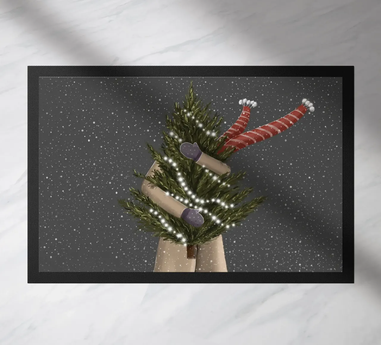 ragazza con albero zerbino da sketch_visual_studio