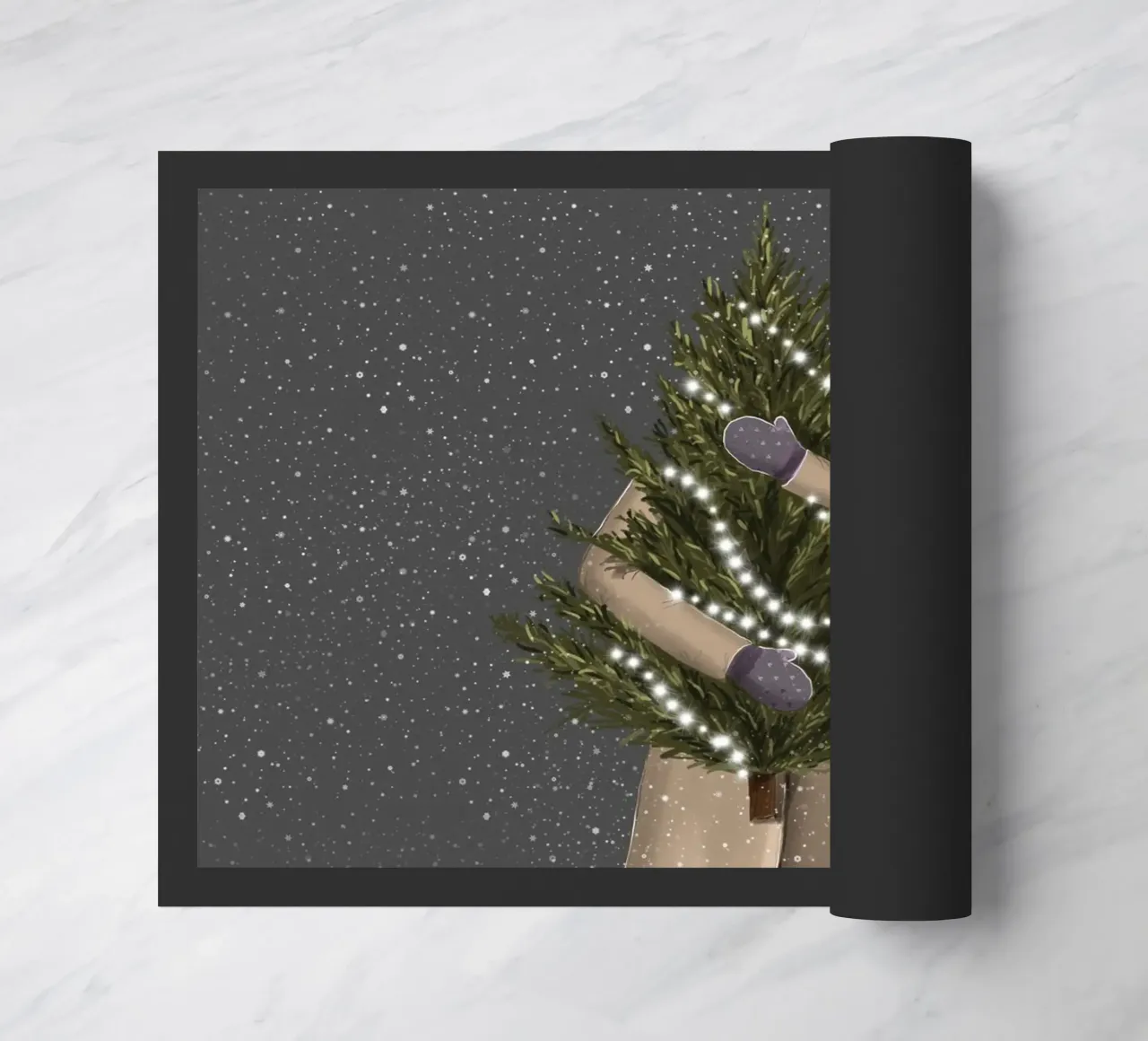 ragazza con albero zerbino da sketch_visual_studio