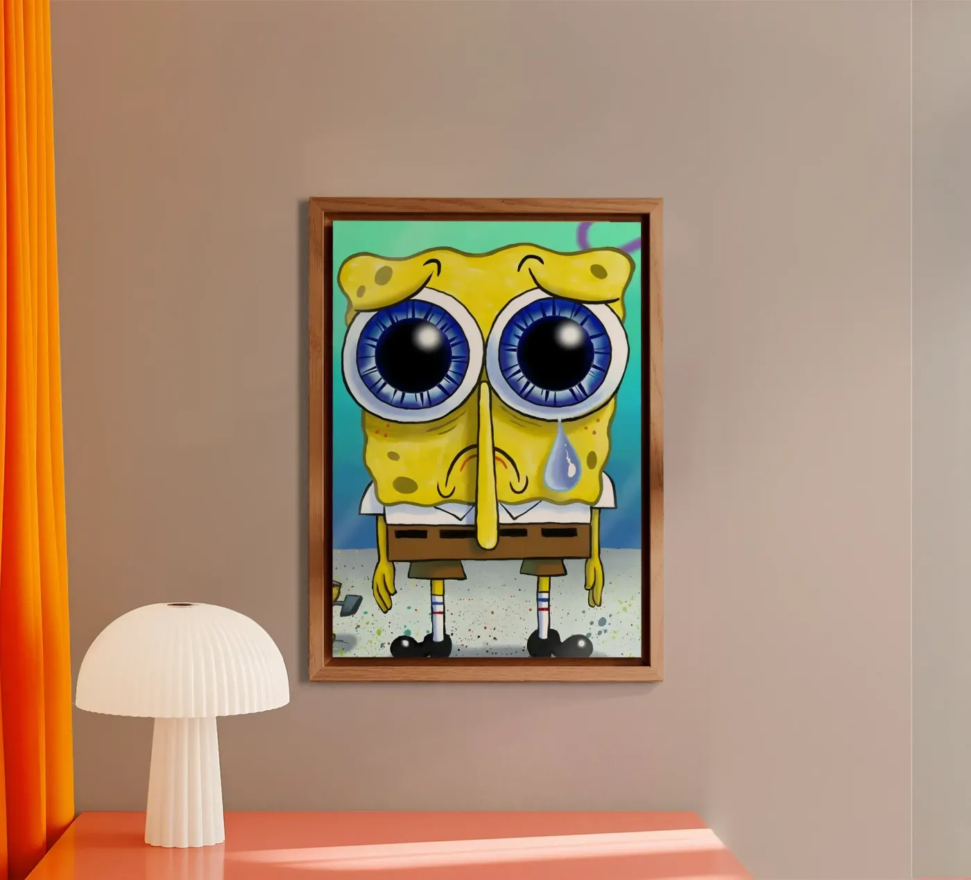 cute Sponge pannello forex da Funny Frame Factory