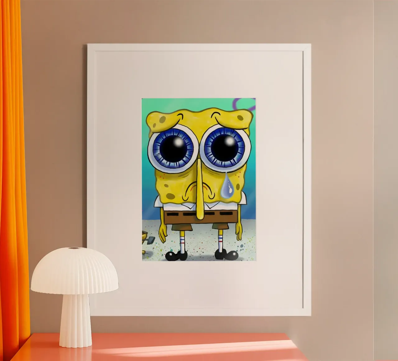 cute Sponge poster da Funny Frame Factory