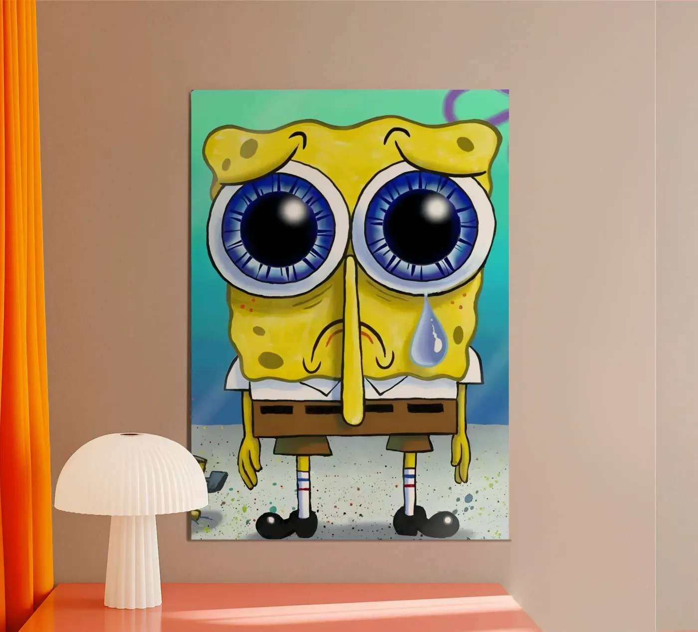 cute Sponge poster de Funny Frame Factory