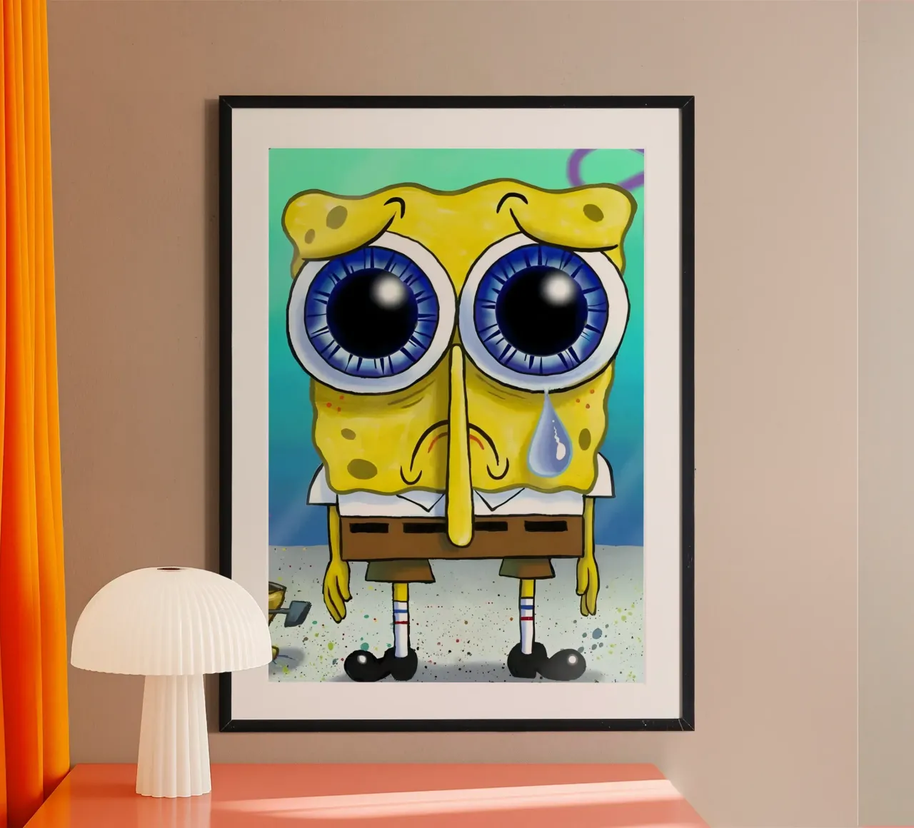 cute Sponge poster da Funny Frame Factory
