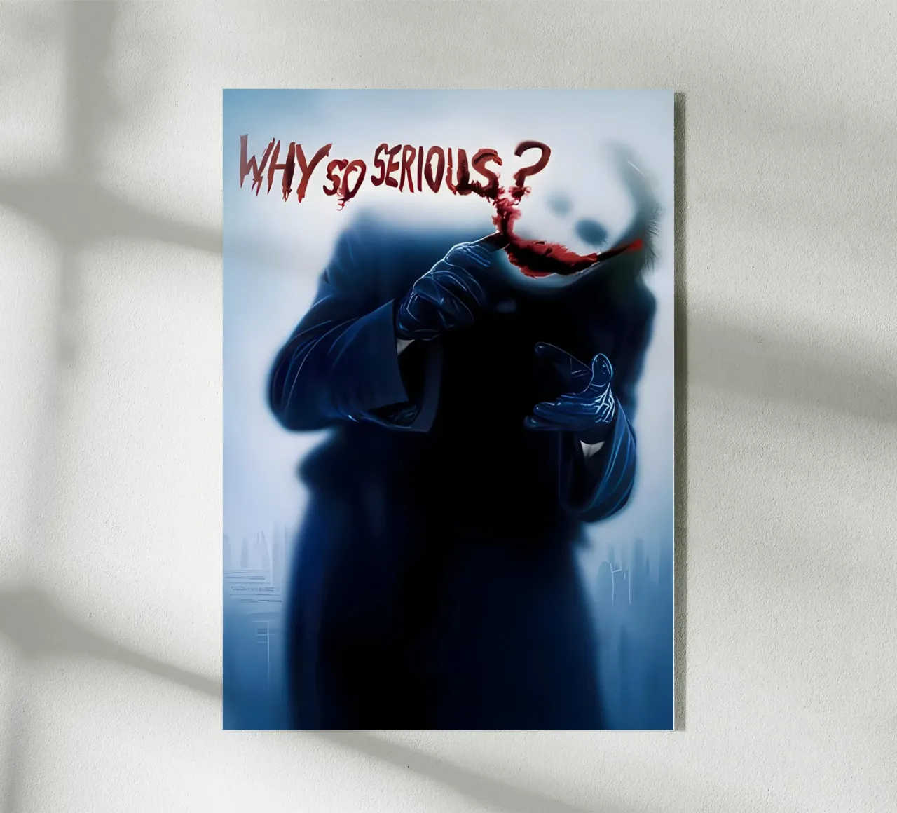 Why so serious plexiglass da Funny Frame Factory