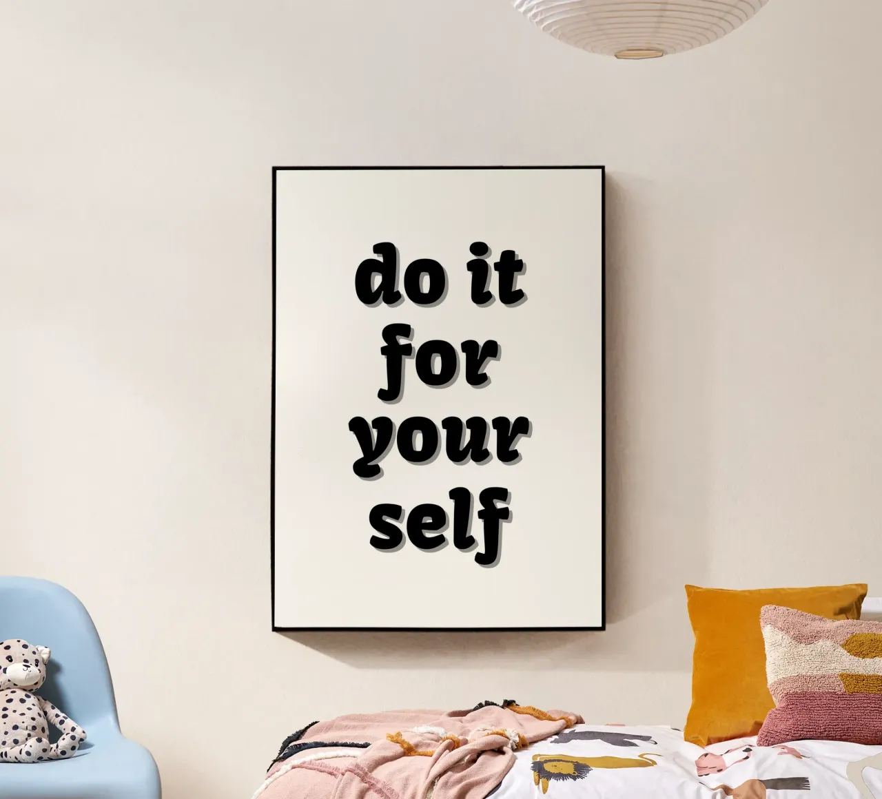 Do it for yourself plexiglass da Quotes on walls