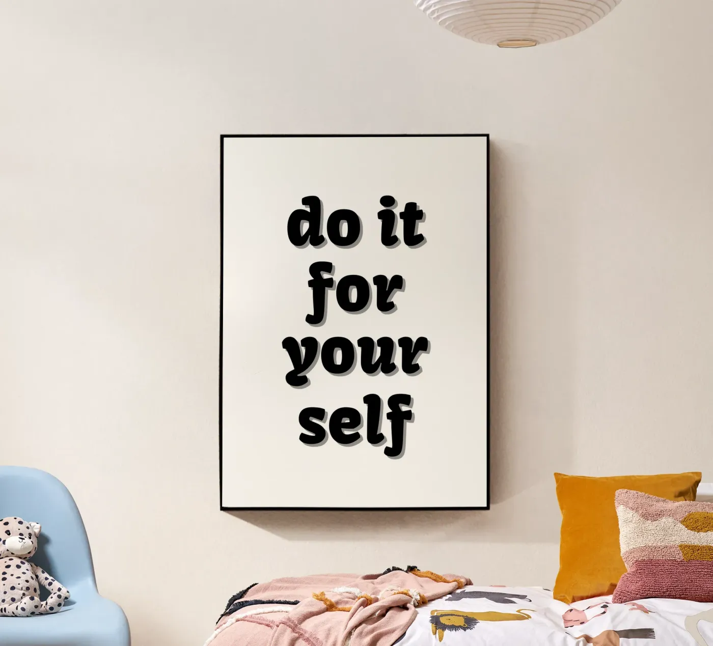 Do it for yourself plexiglass da Quotes on walls
